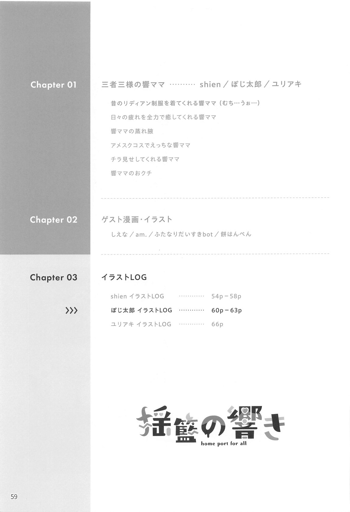 Youran no Hibiki - home port for all page 60 featuring hibiki tachibana senki zesshou symphogear parody - big breasts huge breasts hentai manga - read online free