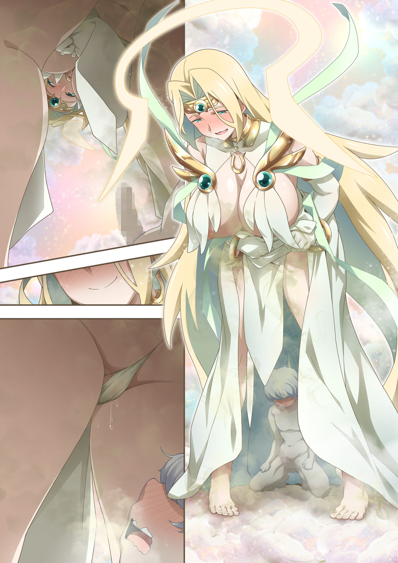 Iroiro na Chara de Onara Situation Tanpenshuu page 53 original parody - farting urination hentai manga - read online free