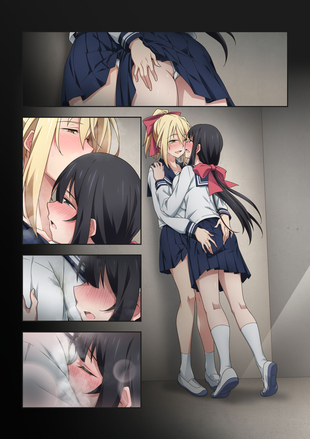 Iroiro na Chara de Onara Situation Tanpenshuu page 90 original parody - farting urination hentai manga - read online free