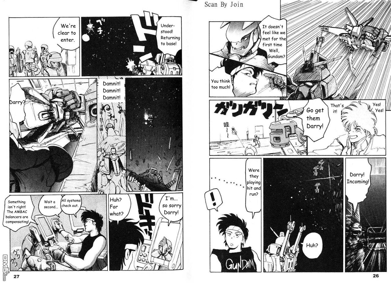 Under The Gundam Double Fake page 15 gundam parody - rough translation hentai manga - read online free