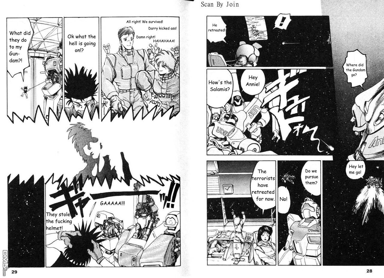 Under The Gundam Double Fake page 16 gundam parody - rough translation hentai manga - read online free