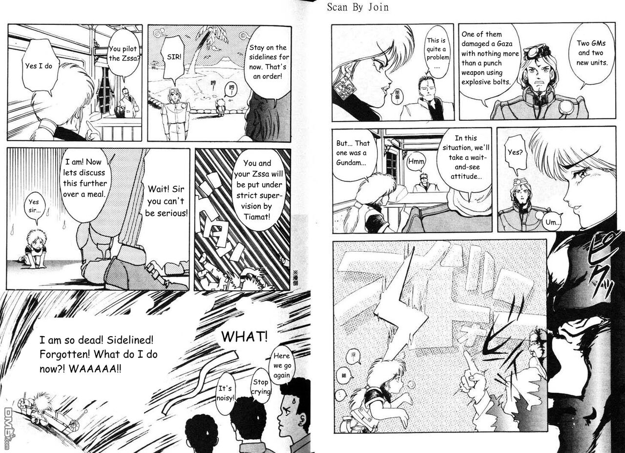 Under The Gundam Double Fake page 20 gundam parody - rough translation hentai manga - read online free