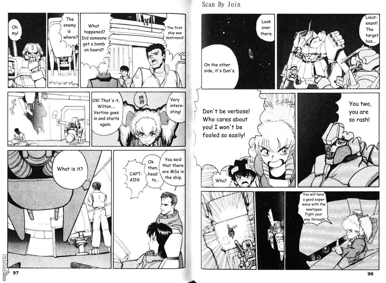 Under The Gundam Double Fake page 49 gundam parody - rough translation hentai manga - read online free