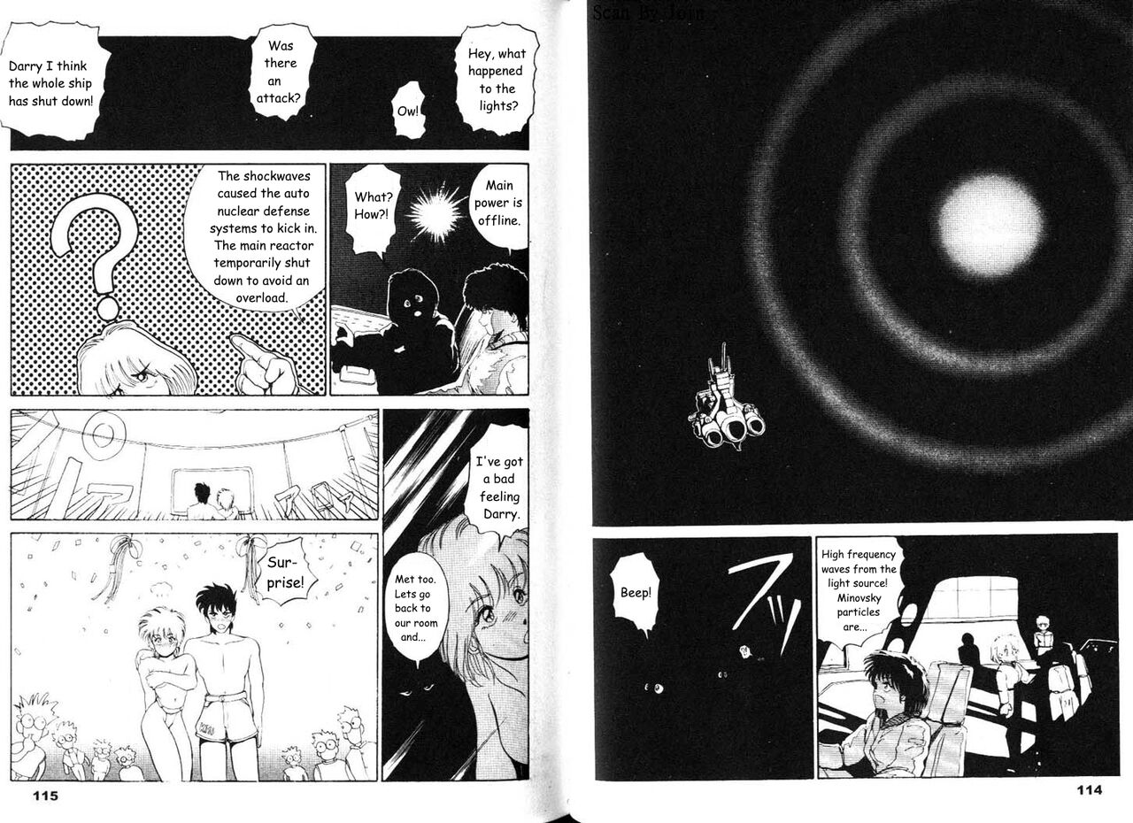 Under The Gundam Double Fake page 58 gundam parody - rough translation hentai manga - read online free
