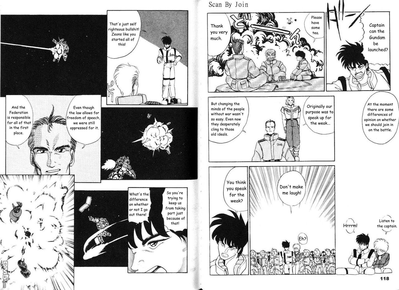 Under The Gundam Double Fake page 60 gundam parody - rough translation hentai manga - read online free