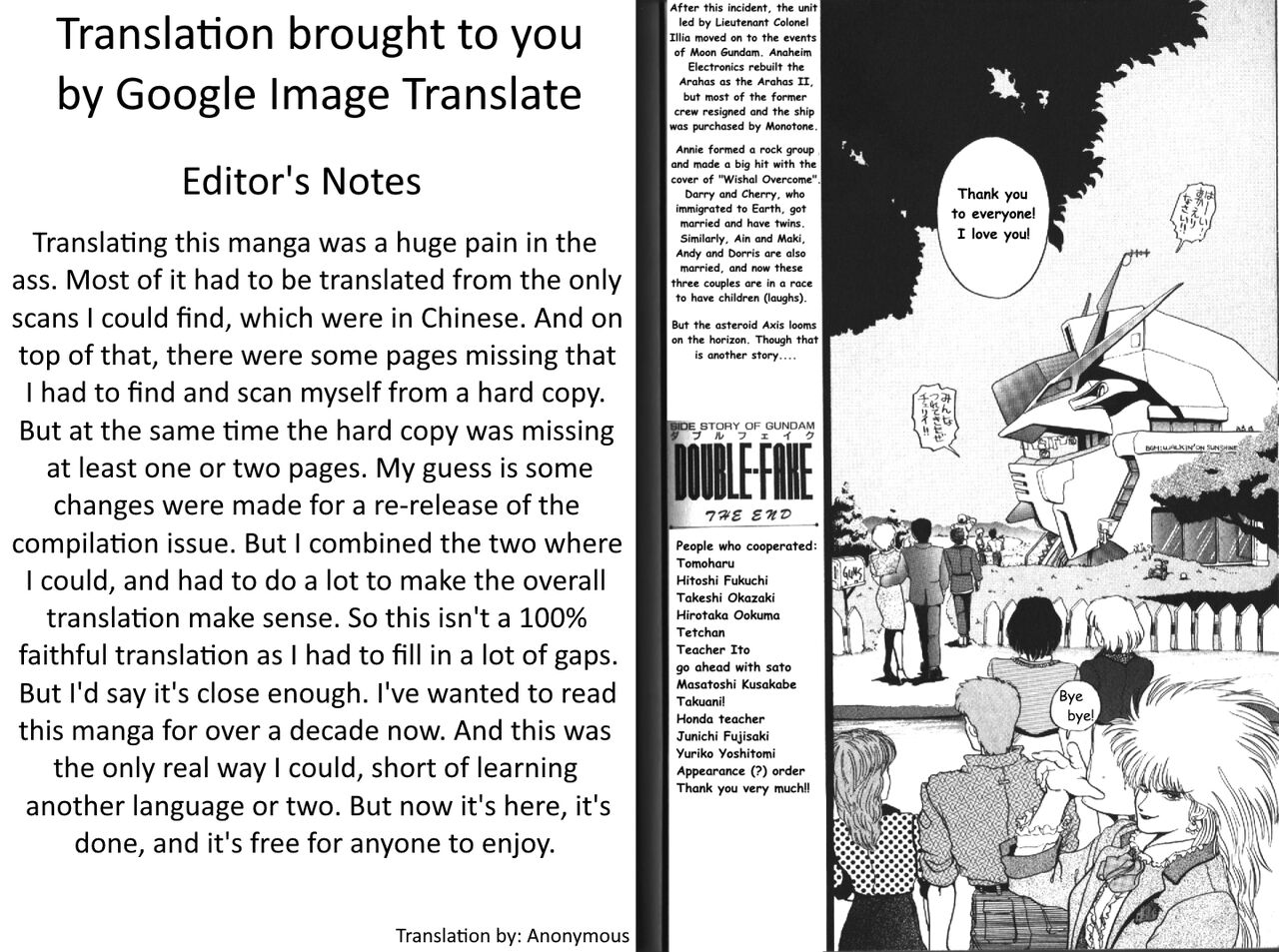 Under The Gundam Double Fake page 83 gundam parody - rough translation hentai manga - read online free