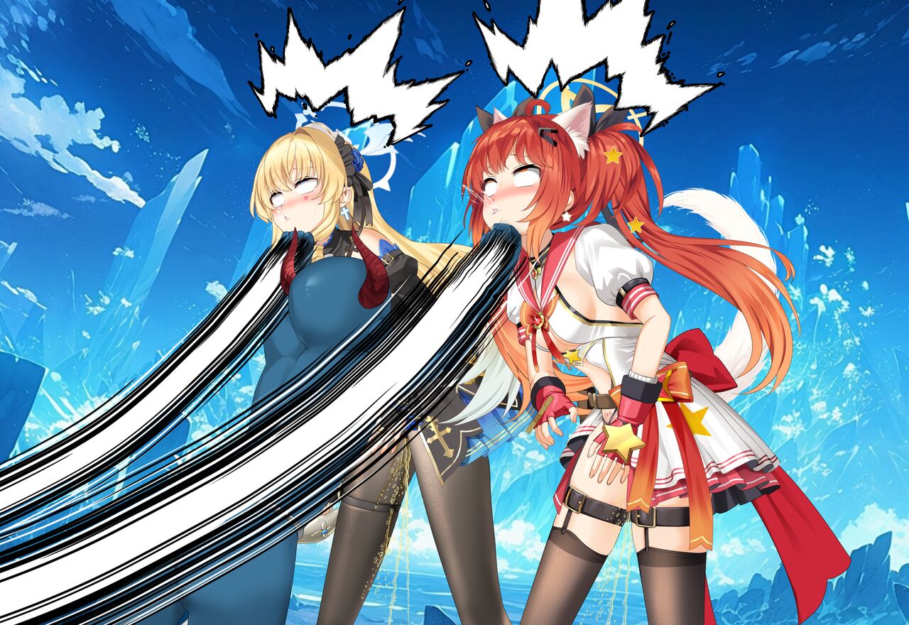 魔晶戦姫 01-23 page 9 original parody - magical girl urination hentai manga - read online free