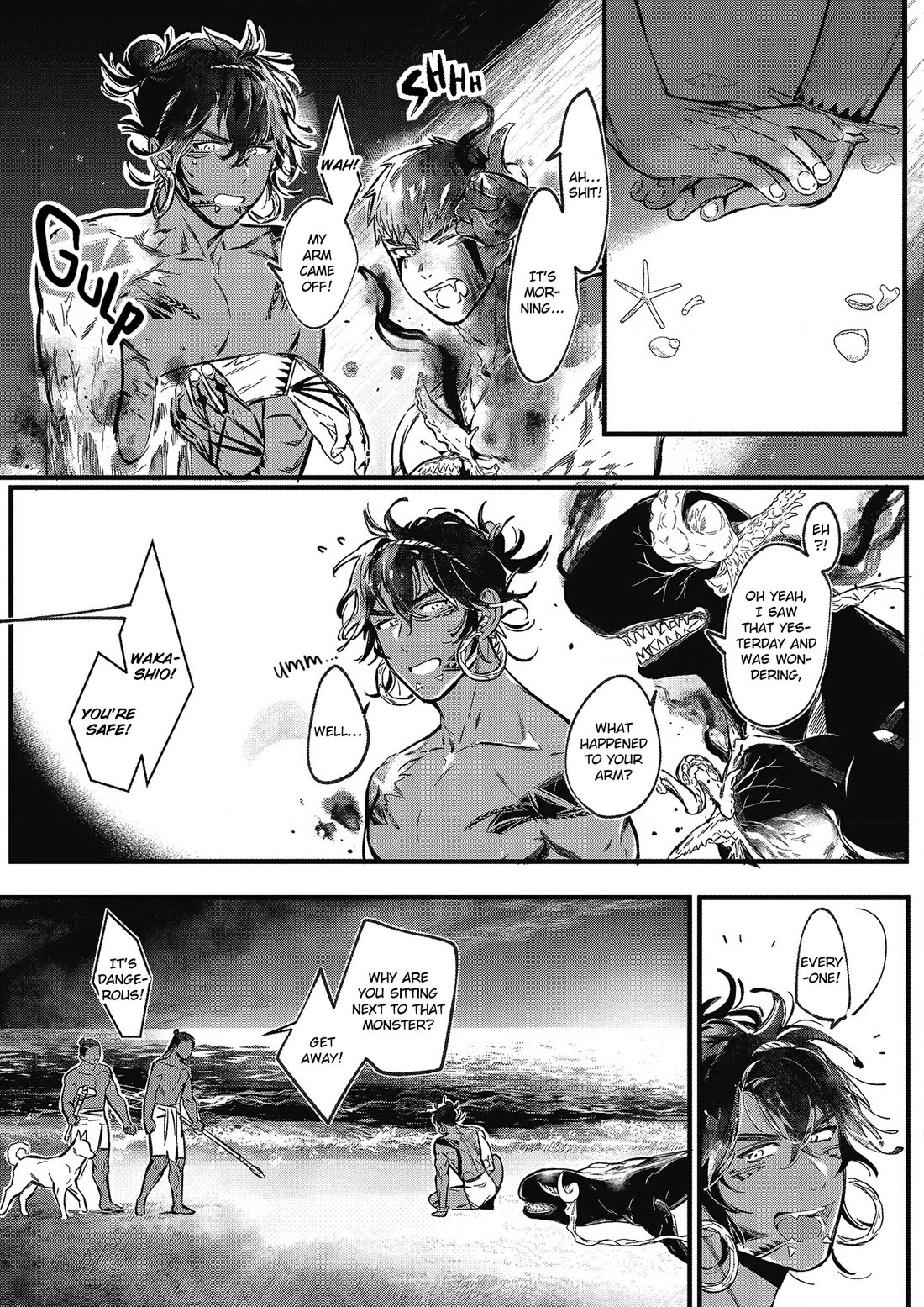 Umi no Soko | The Bottom of the Sea page 143 - amputee uncensored hentai manga - read online free