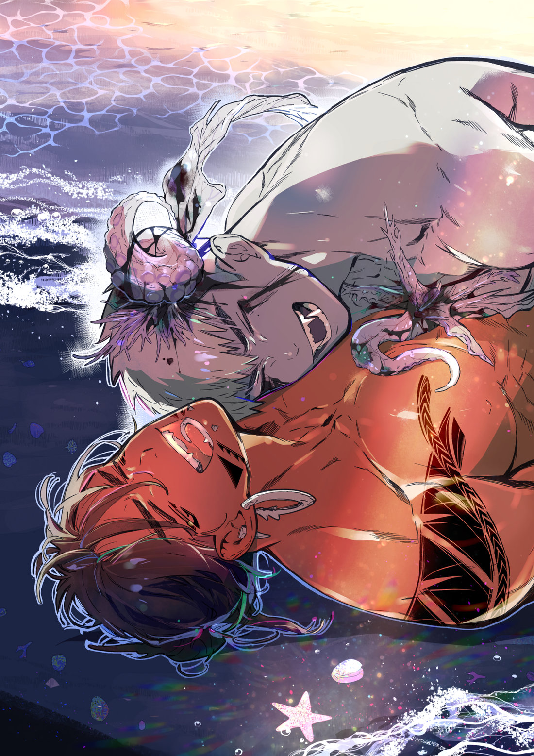 Umi no Soko | The Bottom of the Sea page 205 - amputee uncensored hentai manga - read online free