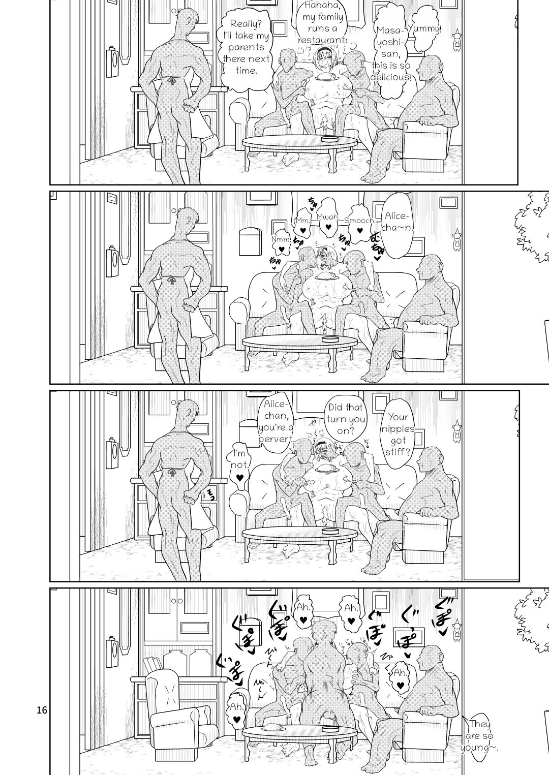 Kyou no Alice-nchi page 15 featuring alice margatroid touhou project parody - sweating big breasts hentai manga - read online free