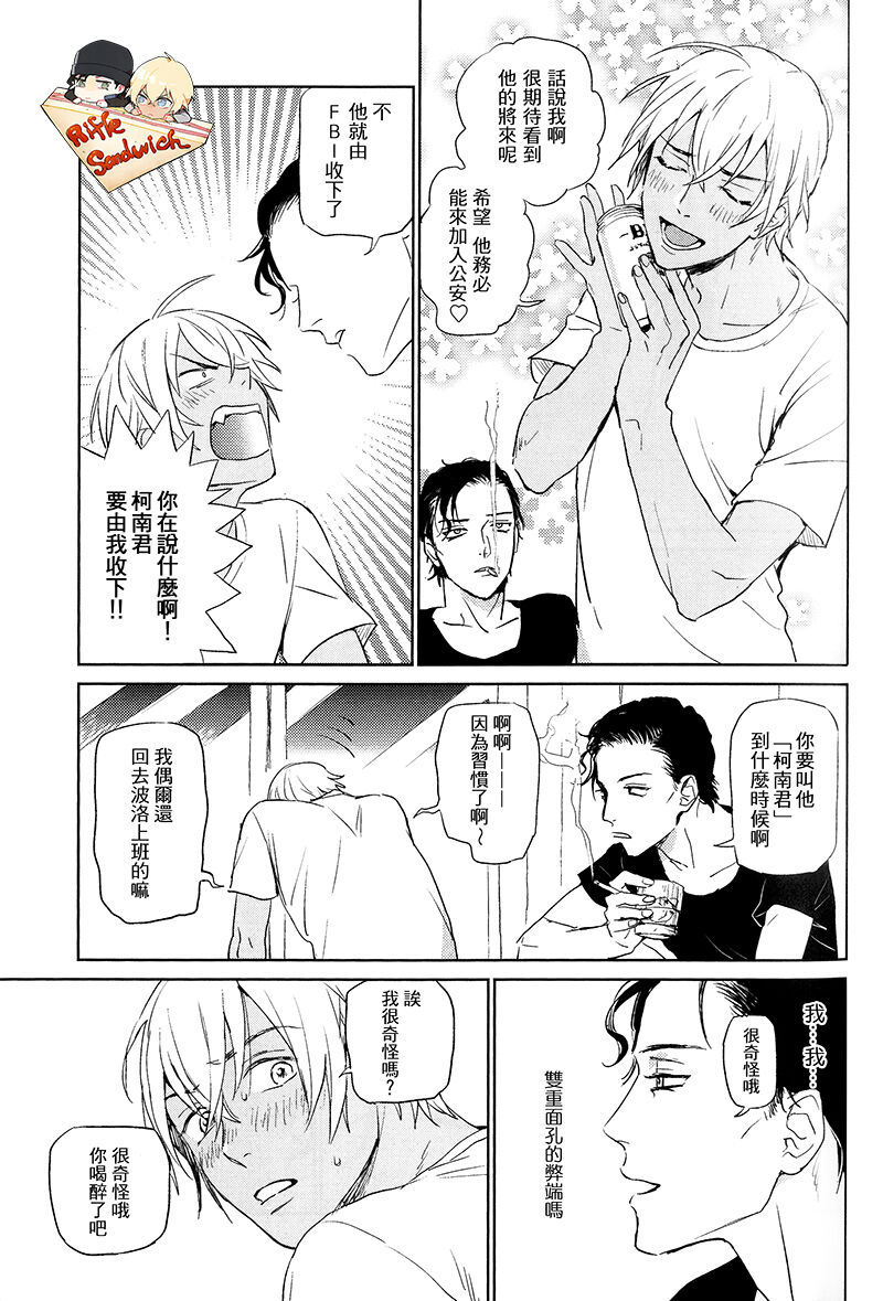 Detective Conan Aka-Mukan Hawai AKAM in HAWAII page 17 detective conan parody - males only yaoi hentai manga - read online free