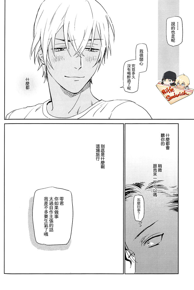 Detective Conan Aka-Mukan Hawai AKAM in HAWAII page 18 detective conan parody - males only yaoi hentai manga - read online free