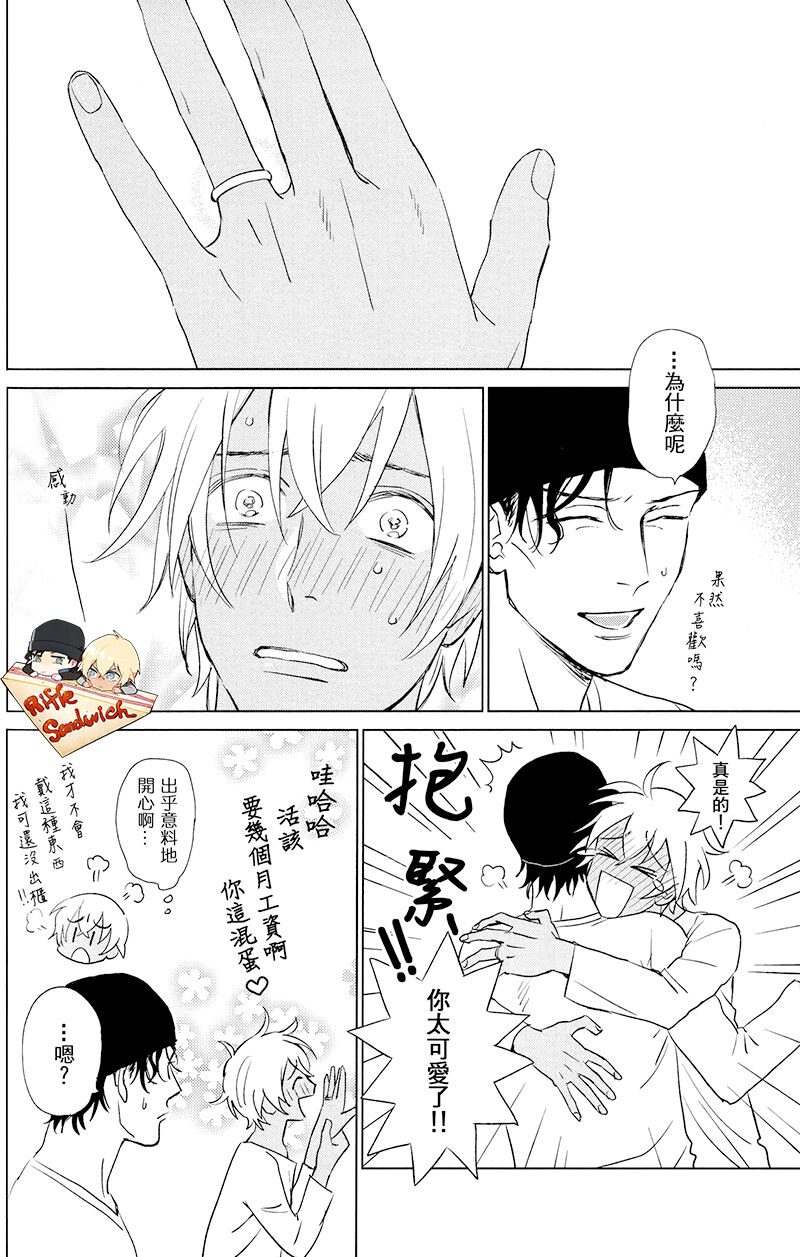 Sekaiichi kakko warui koibito page 22 featuring shuuichi akai detective conan parody - males only yaoi hentai manga - read online free