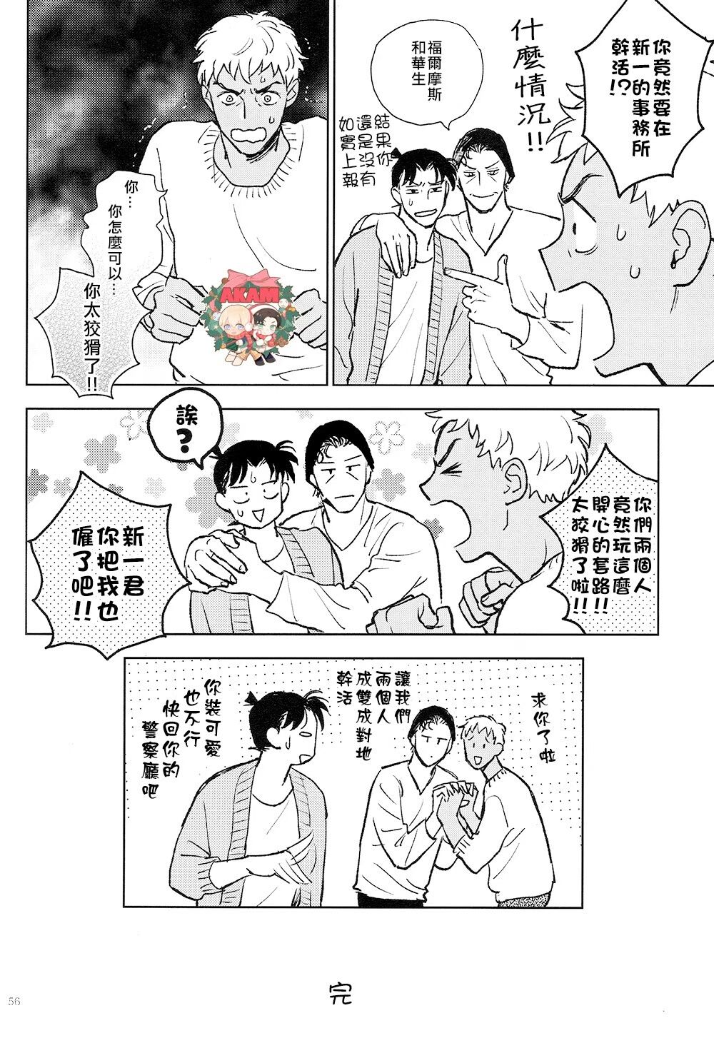 The World's Worst Two page 55 featuring shuuichi akai detective conan parody - scanmark males only hentai manga - read online free