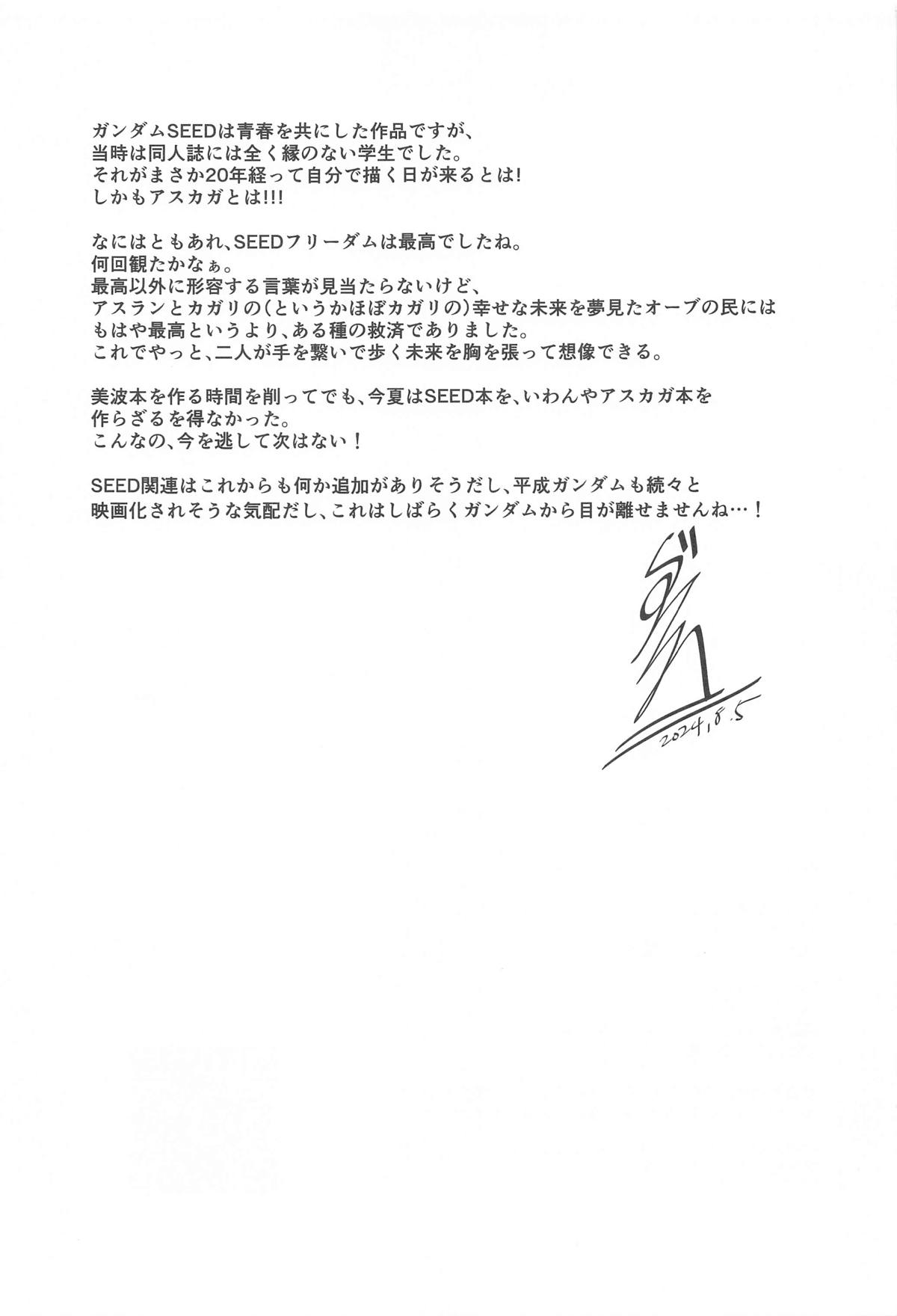 Hajimete Tsukenai page 28 featuring cagalli yula athha gundam seed parody - nakadashi x-ray hentai manga - read online free