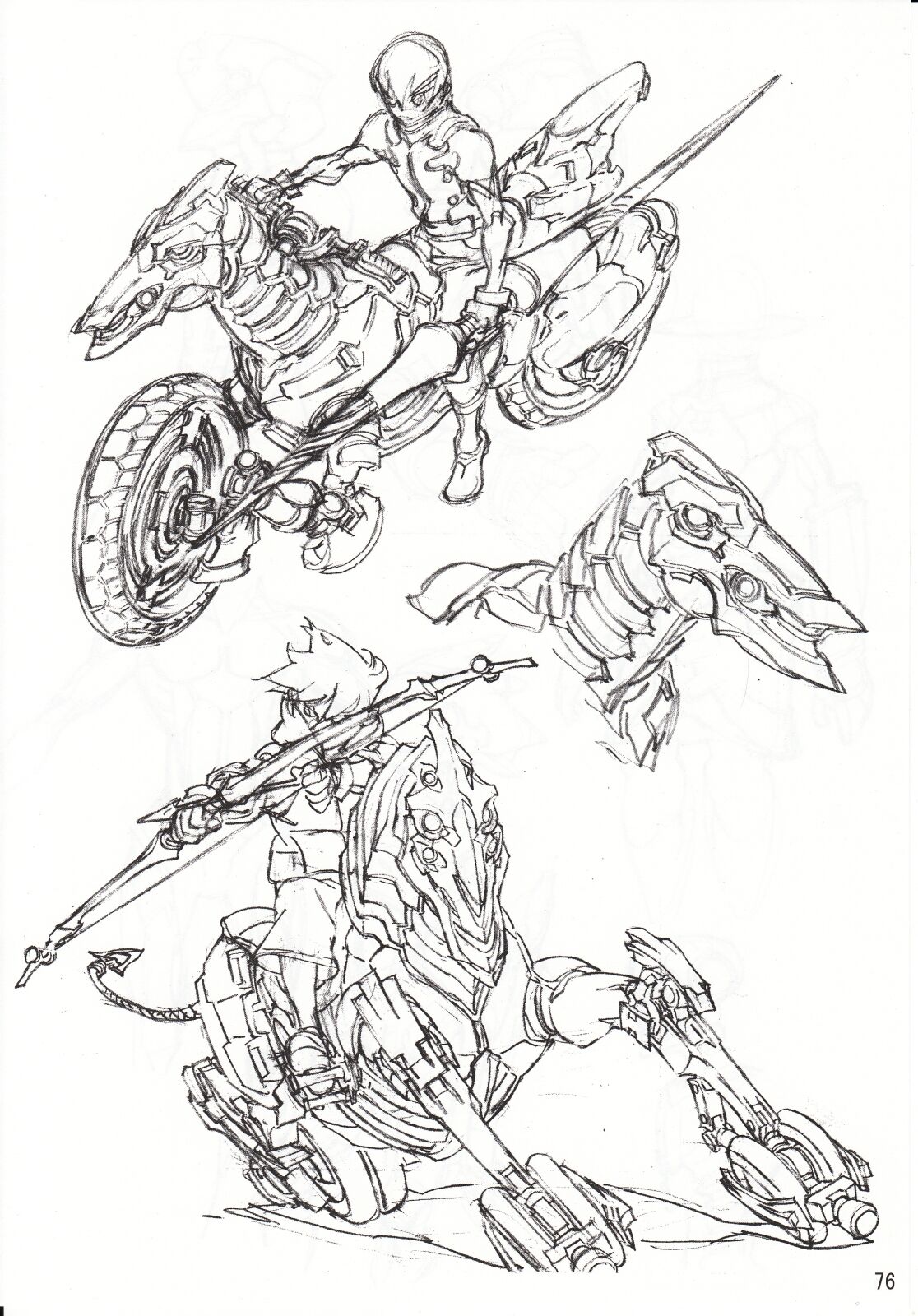 DEAD WOOD DESIGNS page 145 - artbook hentai manga - read online free