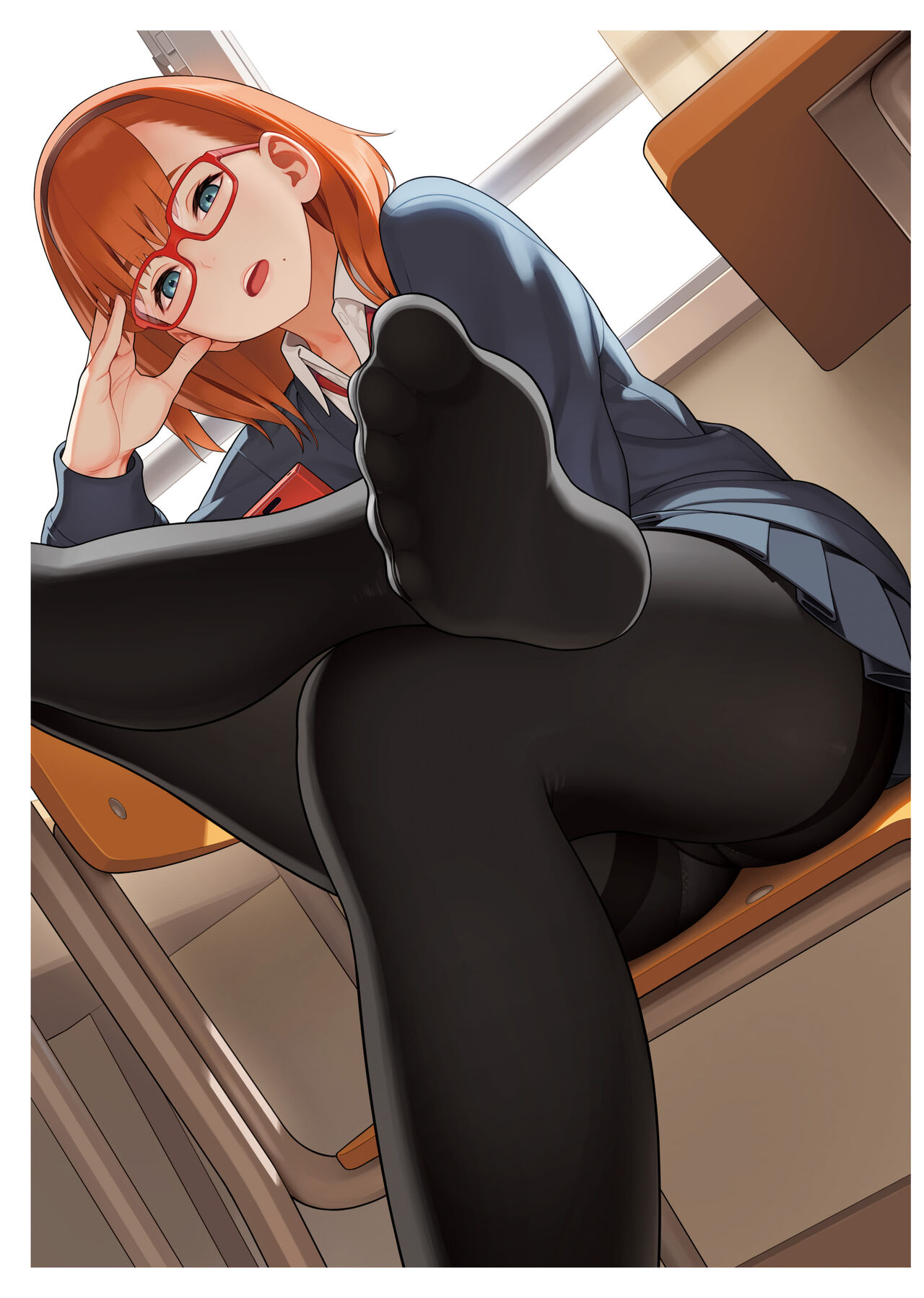 Kuro Tights DEEP black tights art book_20241021 page 14 - stockings pantyhose hentai manga - read online free