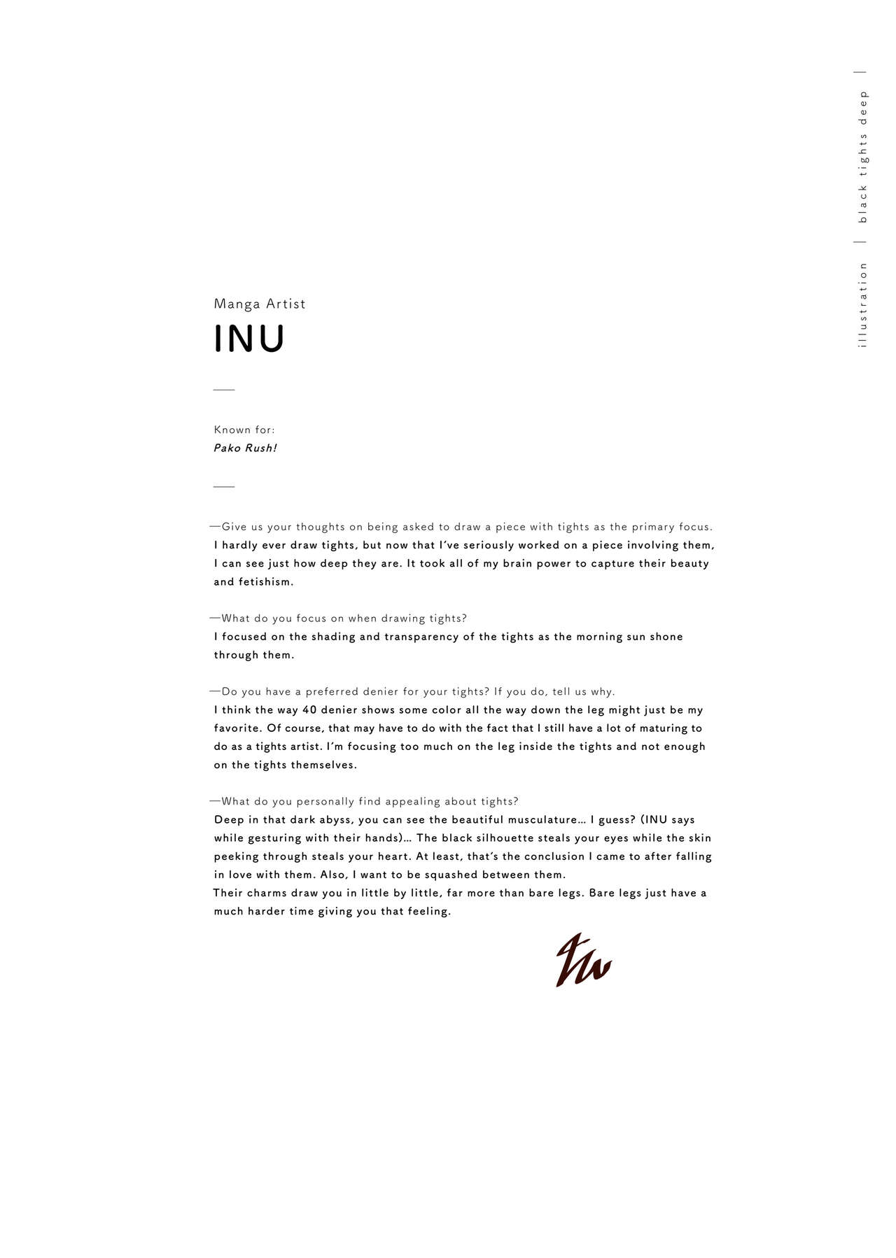 Kuro Tights DEEP black tights art book_20241021 page 78 - stockings pantyhose hentai manga - read online free