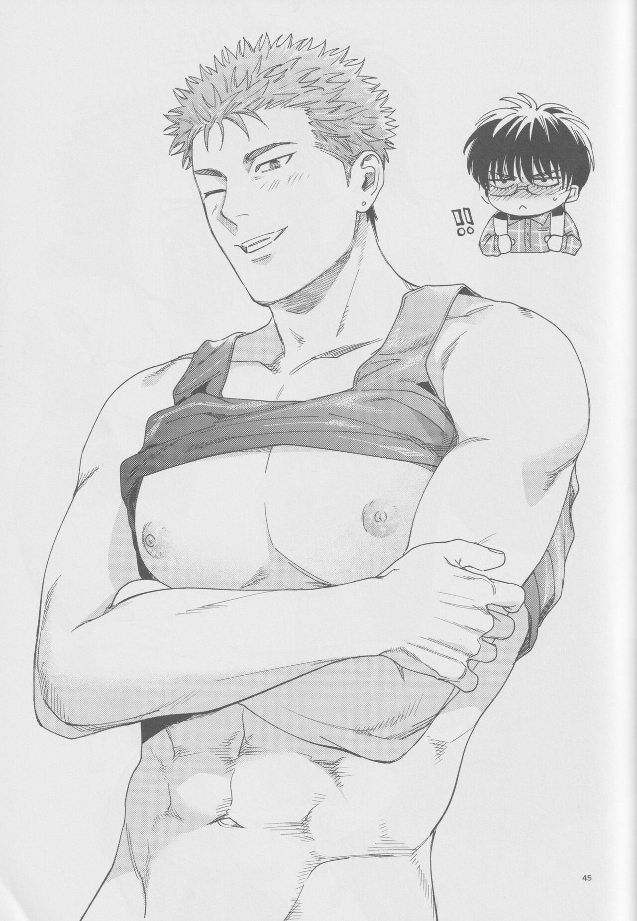 Girali page 44 featuring hanamichi sakuragi slam dunk parody - group ahegao hentai manga - read online free