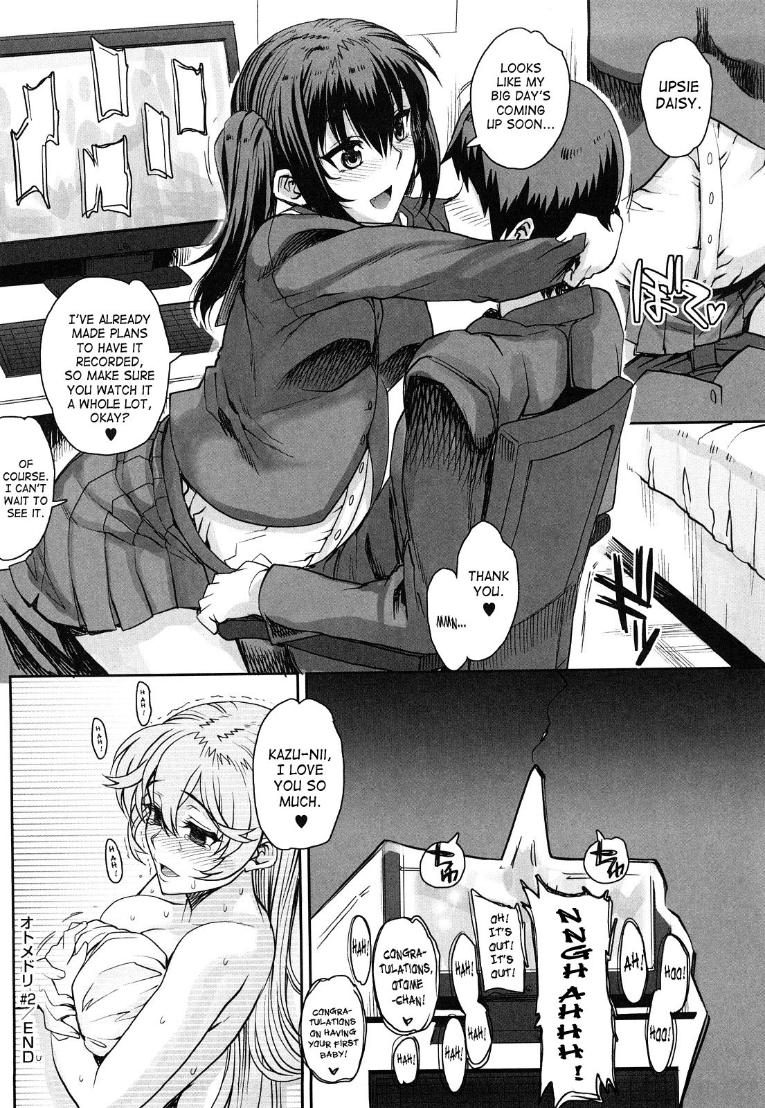 Otomedori CHP 2 page 28 - pregnant rough translation hentai manga - read online free