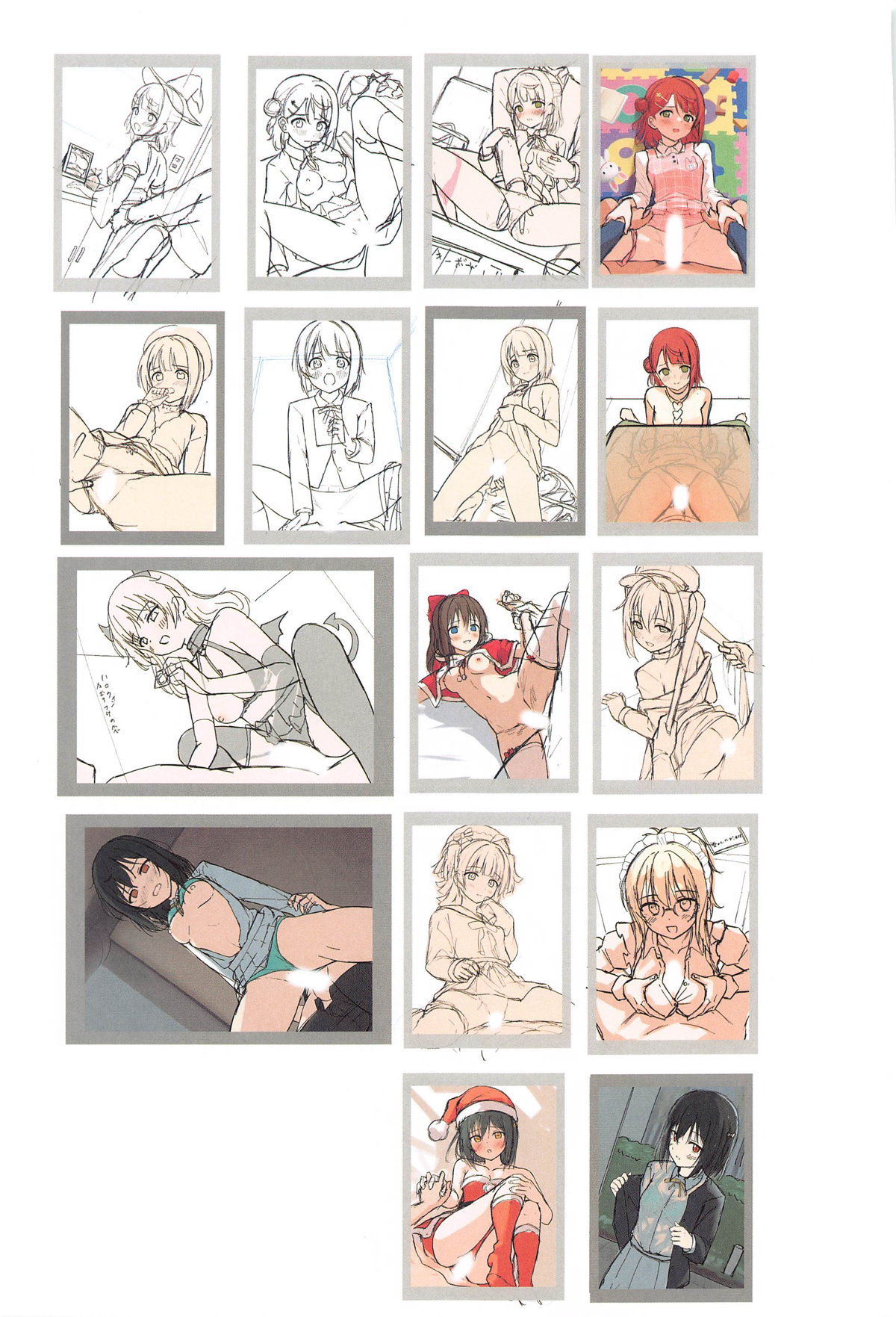 Irasuto Matome Hon 8 page 46 featuring shizuku osaka love live nijigasaki high school idol club parody - big breasts schoolgirl uniform hentai manga - read online free