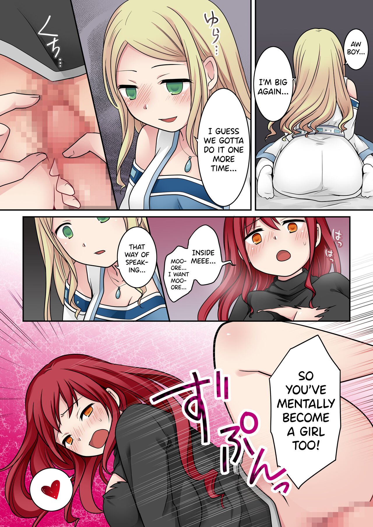 Tenkan no Noroi | Sex Change Curse page 25 original parody - futanari big breasts hentai manga - read online free