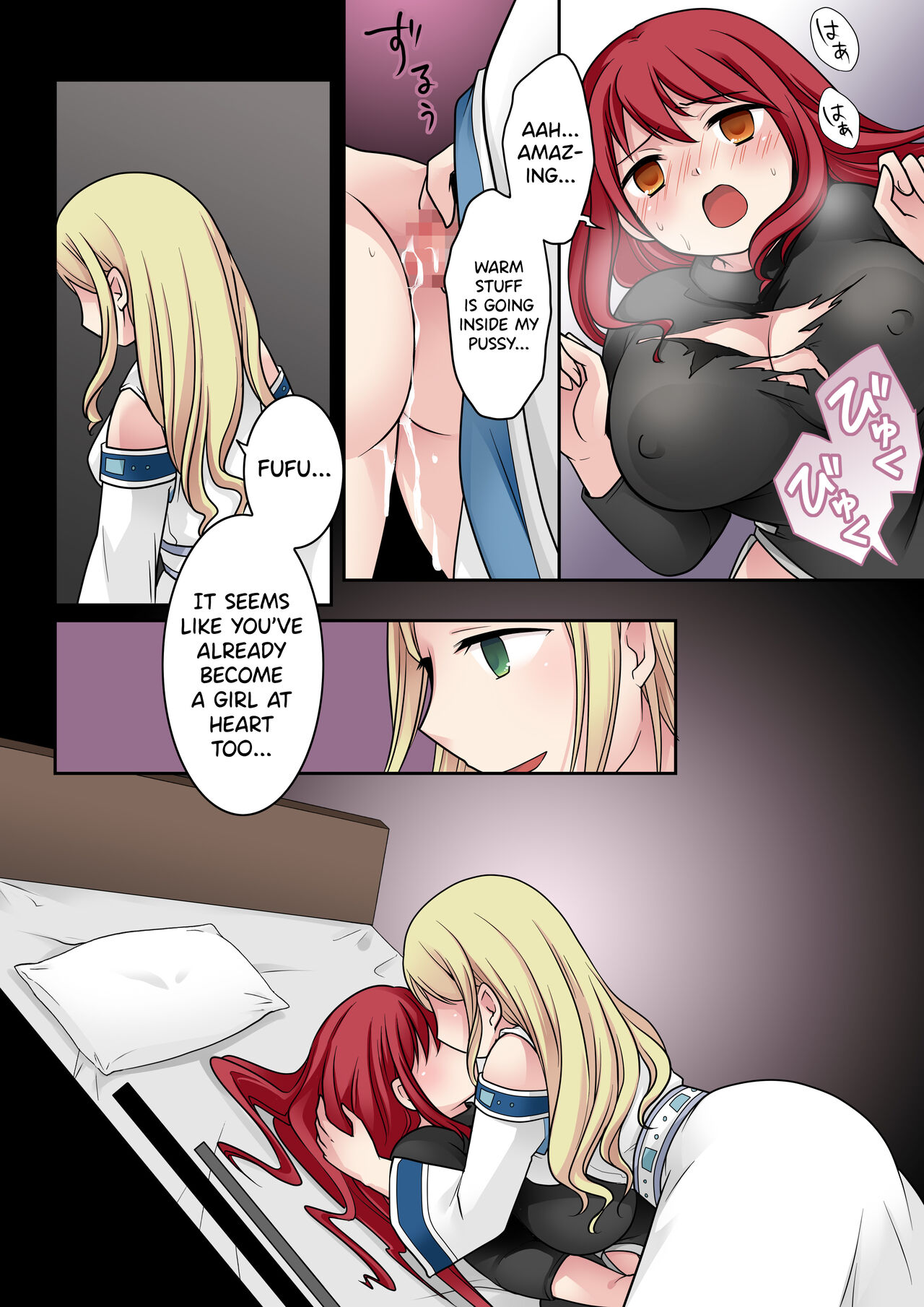 Tenkan no Noroi | Sex Change Curse page 27 original parody - futanari big breasts hentai manga - read online free