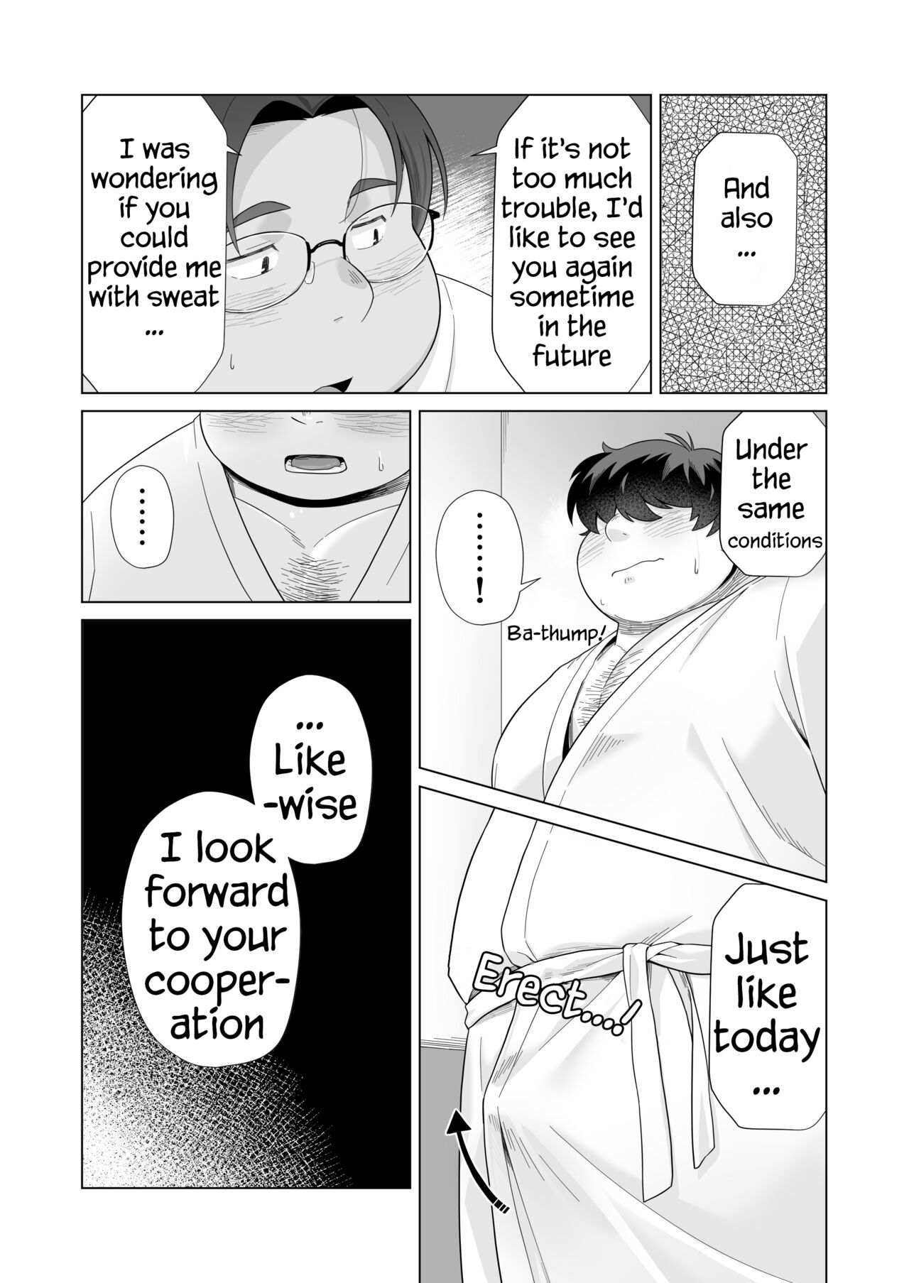 SWEATY SWEETIE page 13 original parody - sweating schoolboy uniform hentai manga - read online free