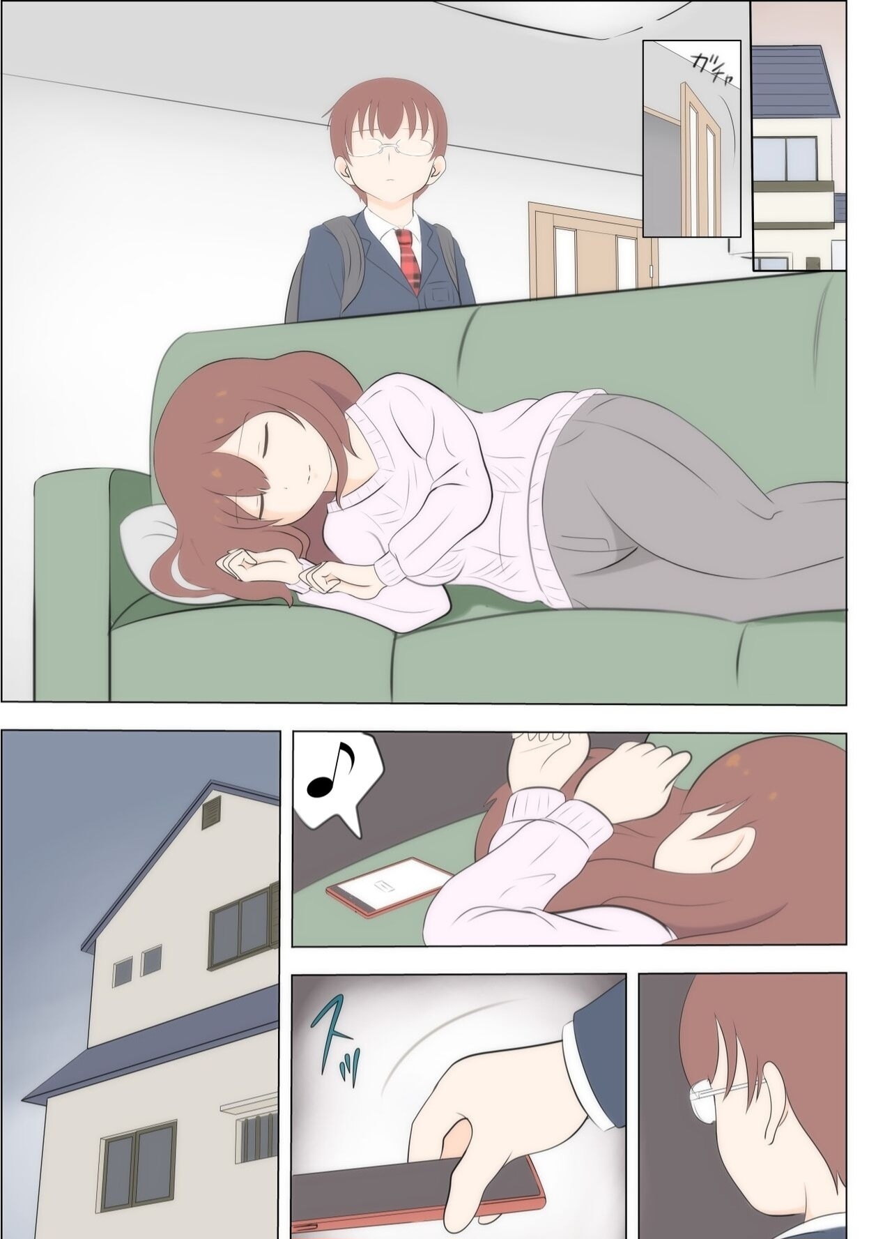 Haha no Hatsukoi wa Oji-san desu. 2 | Mom and Uncle's Affair, Chapter Two page 33 original parody - milf sweating hentai manga - read online free