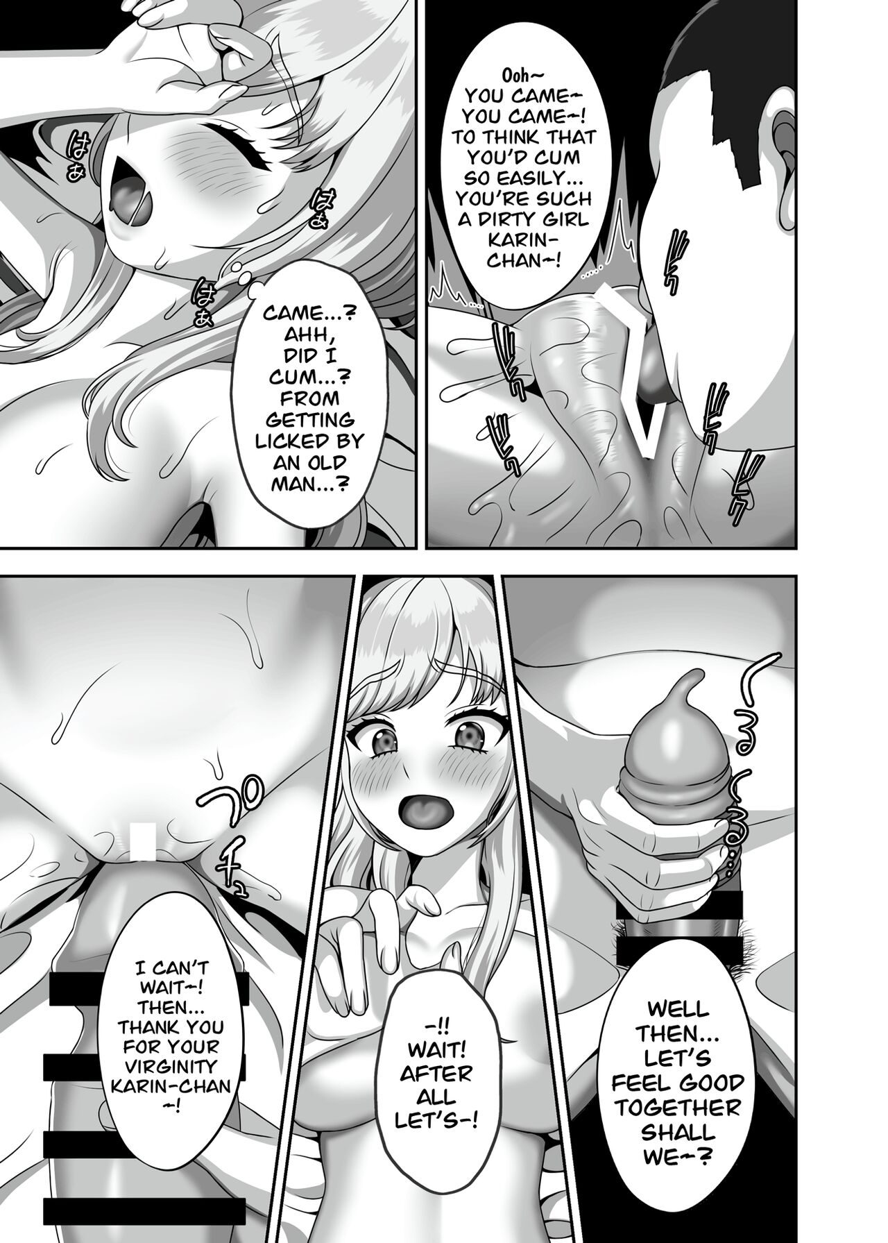 Oji-san ni Kawareta Watashi no Ranshi  | My Eggs That Were Bought by an Uncle page 10 original parody - big breasts prostitution hentai manga - read online free