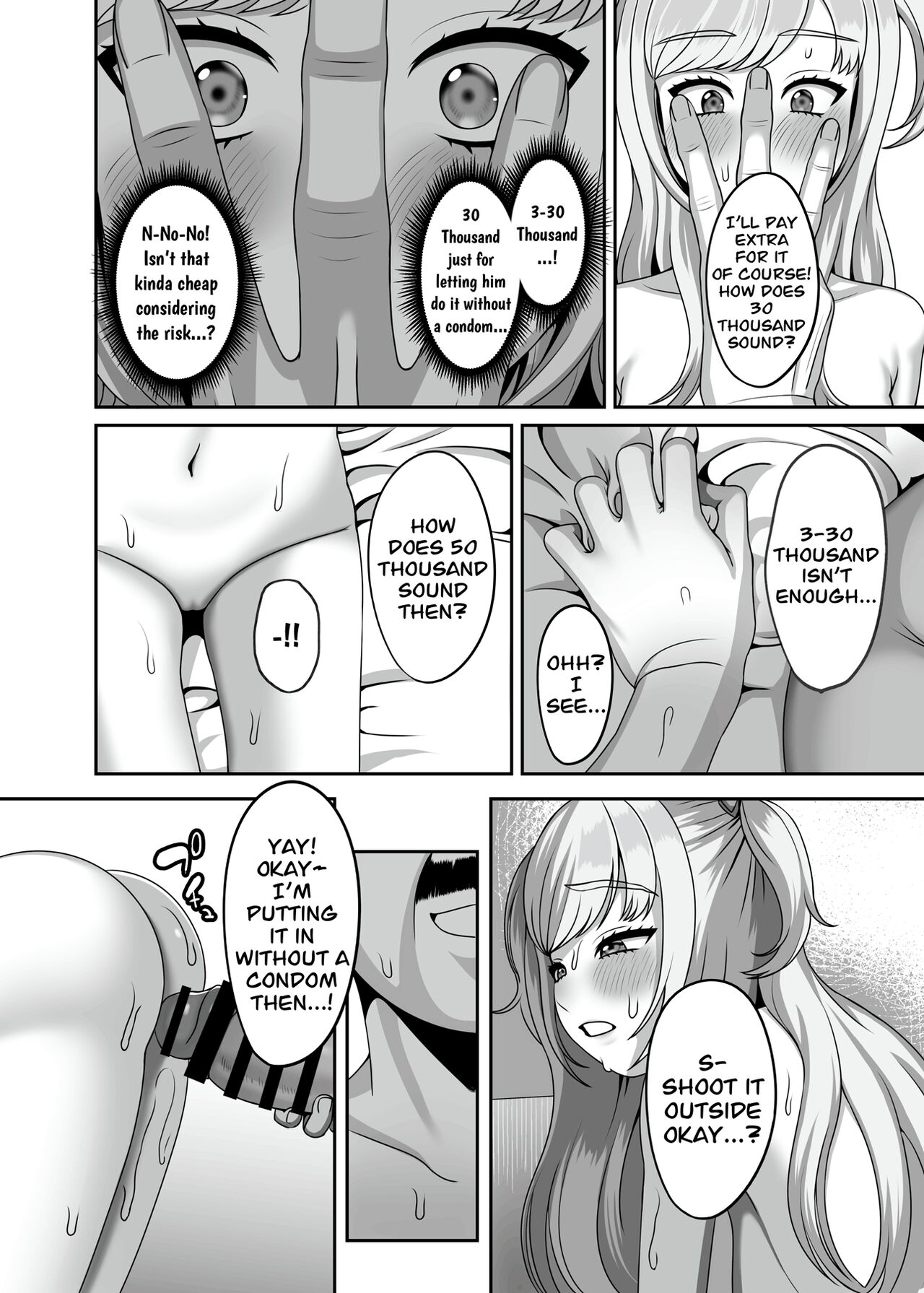 Oji-san ni Kawareta Watashi no Ranshi  | My Eggs That Were Bought by an Uncle page 17 original parody - big breasts prostitution hentai manga - read online free