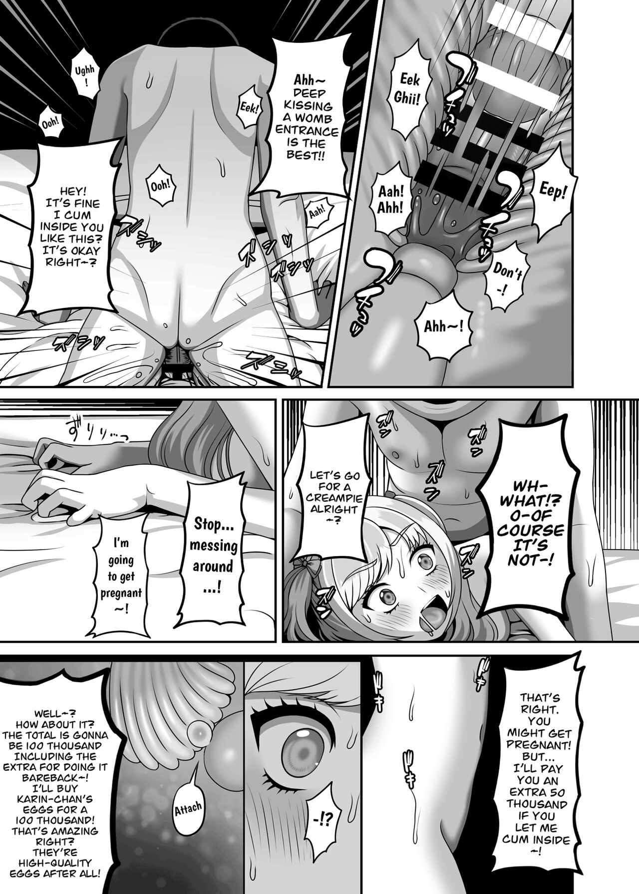 Oji-san ni Kawareta Watashi no Ranshi  | My Eggs That Were Bought by an Uncle page 22 original parody - big breasts prostitution hentai manga - read online free