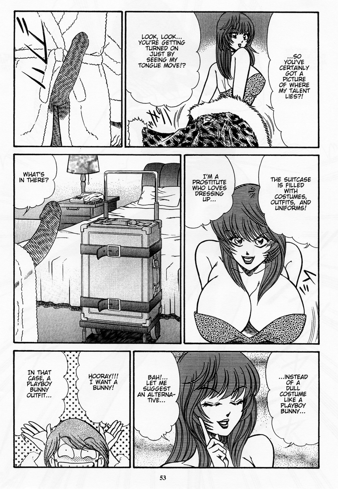 Stories from Sizzle Comix #38-41 page 51 original parody - big breasts nurse hentai manga - read online free