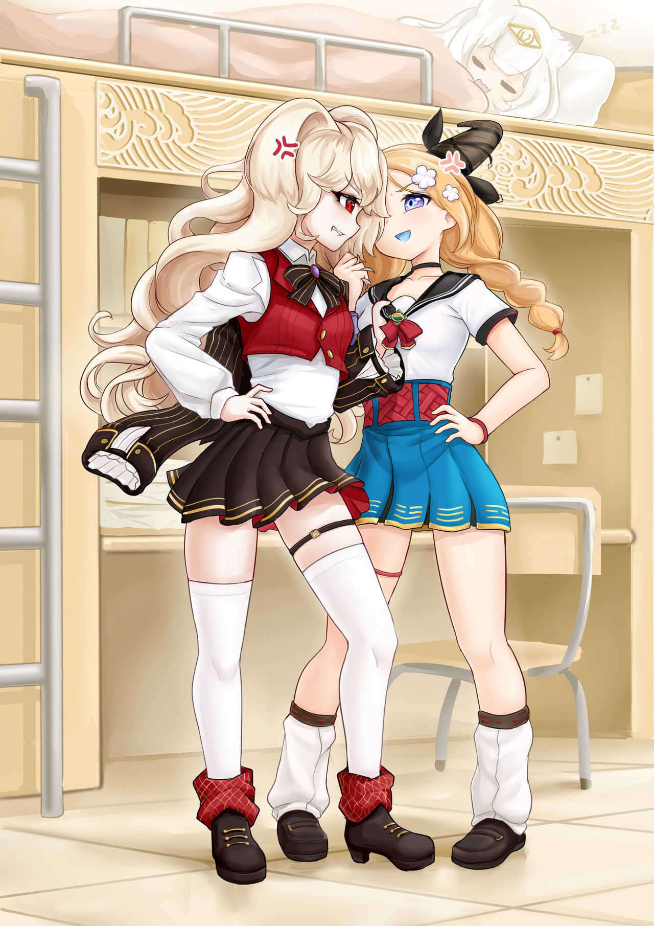 Artist - William.B page 16 featuring atlanta warship girls parody - futanari stockings hentai manga - read online free