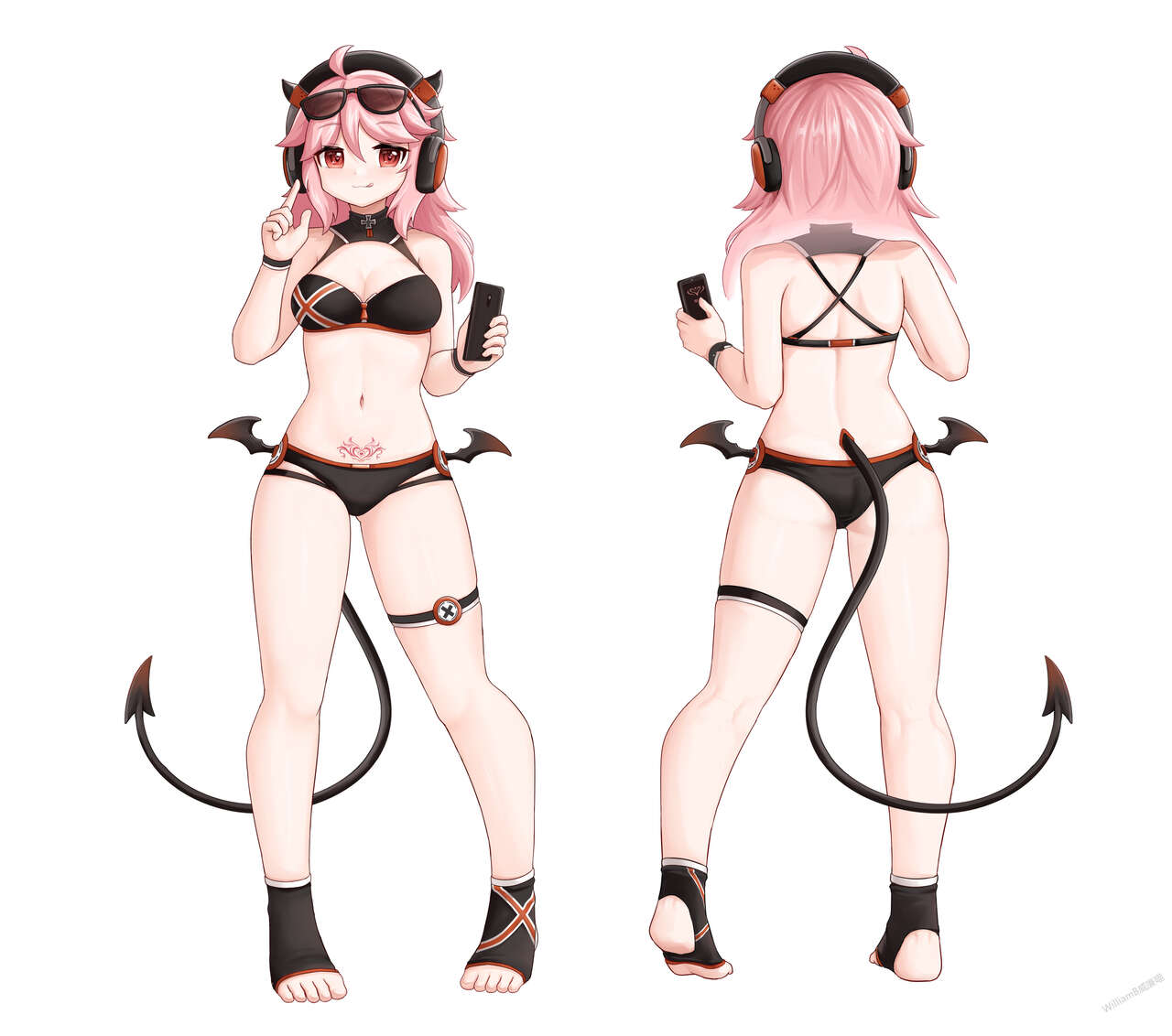 Artist - William.B page 290 featuring atlanta warship girls parody - futanari stockings hentai manga - read online free