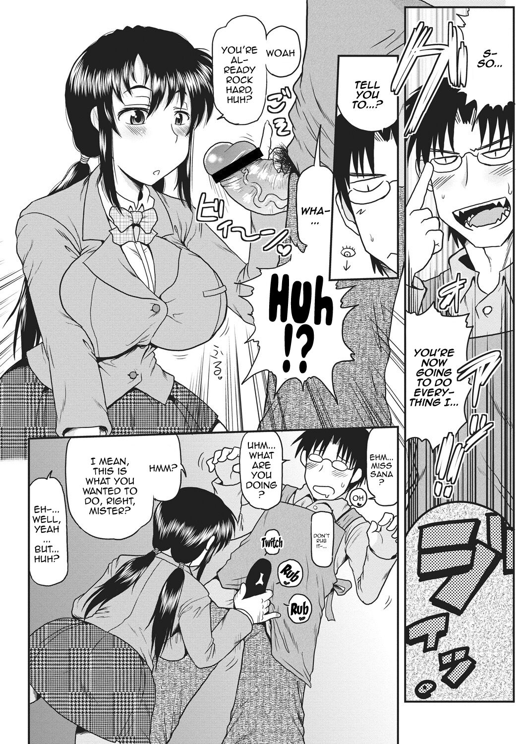 Deep Impact Ch1-2 page 9 - big breasts glasses hentai manga - read online free