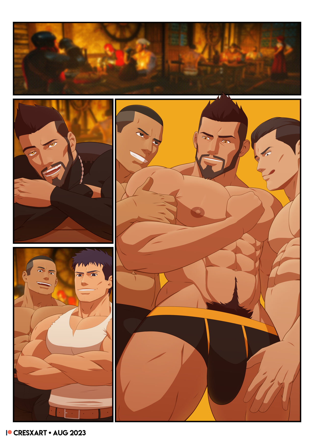 The Witcher - Feast for the Wolf page 10 the witcher parody - double anal group hentai manga - read online free