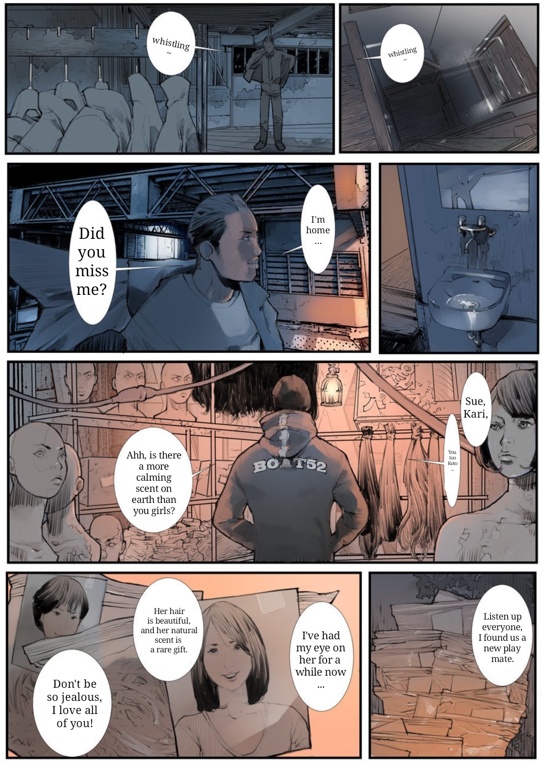 Rakusyoku page 58 original parody - bdsm gag hentai manga - read online free