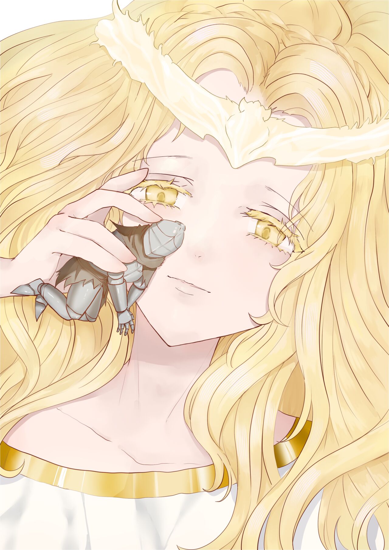 “将我的胜利，弃置于此” page 19 featuring miquella of the haligtree elden ring parody - metal armor vore hentai manga - read online free