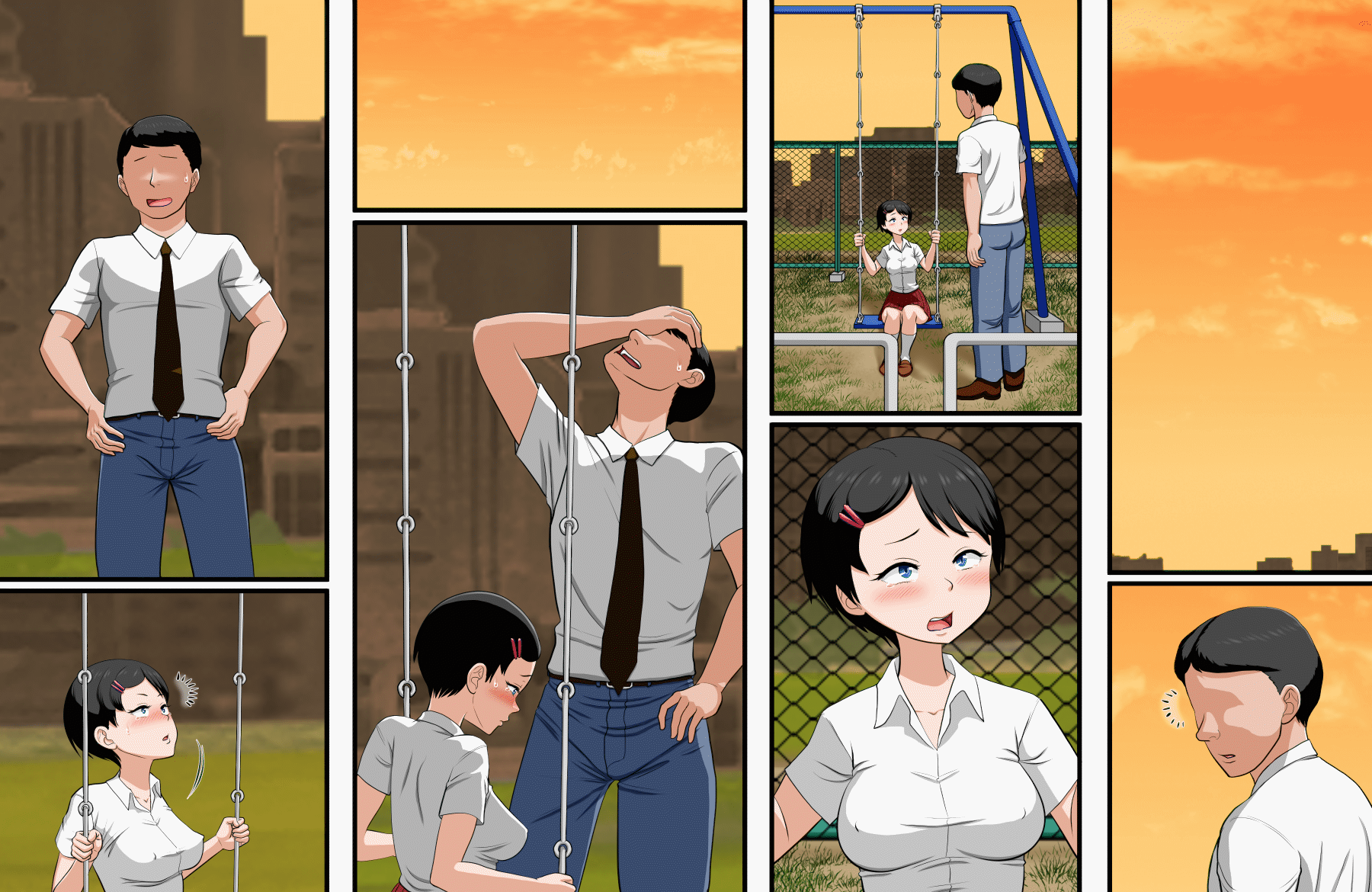 Hana-chan no Oshioki Ecchi ♪ page 144 original parody - glasses full color hentai manga - read online free