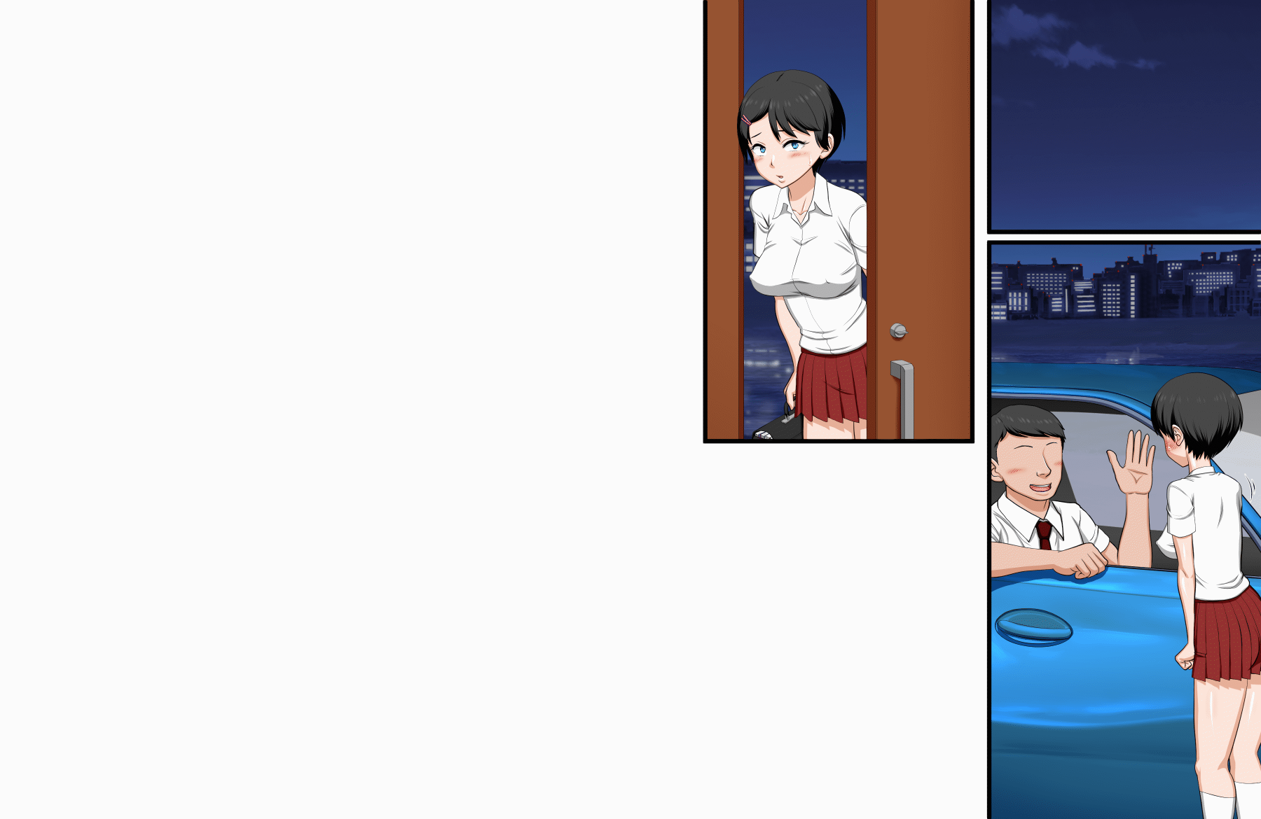 Hana-chan no Oshioki Ecchi ♪ page 186 original parody - glasses full color hentai manga - read online free