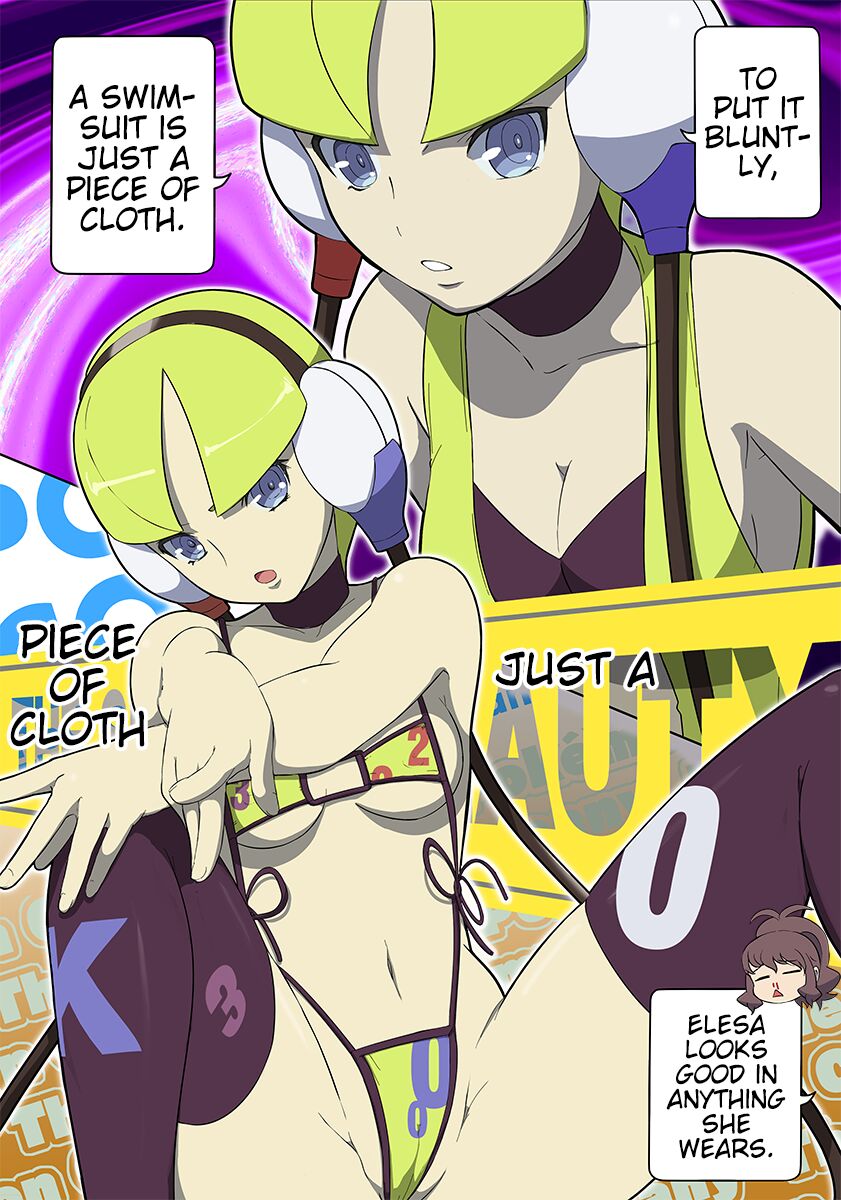 Pokemon Black & White Adventure page 28 featuring skyla pokemon parody - bikini exhibitionism hentai manga - read online free