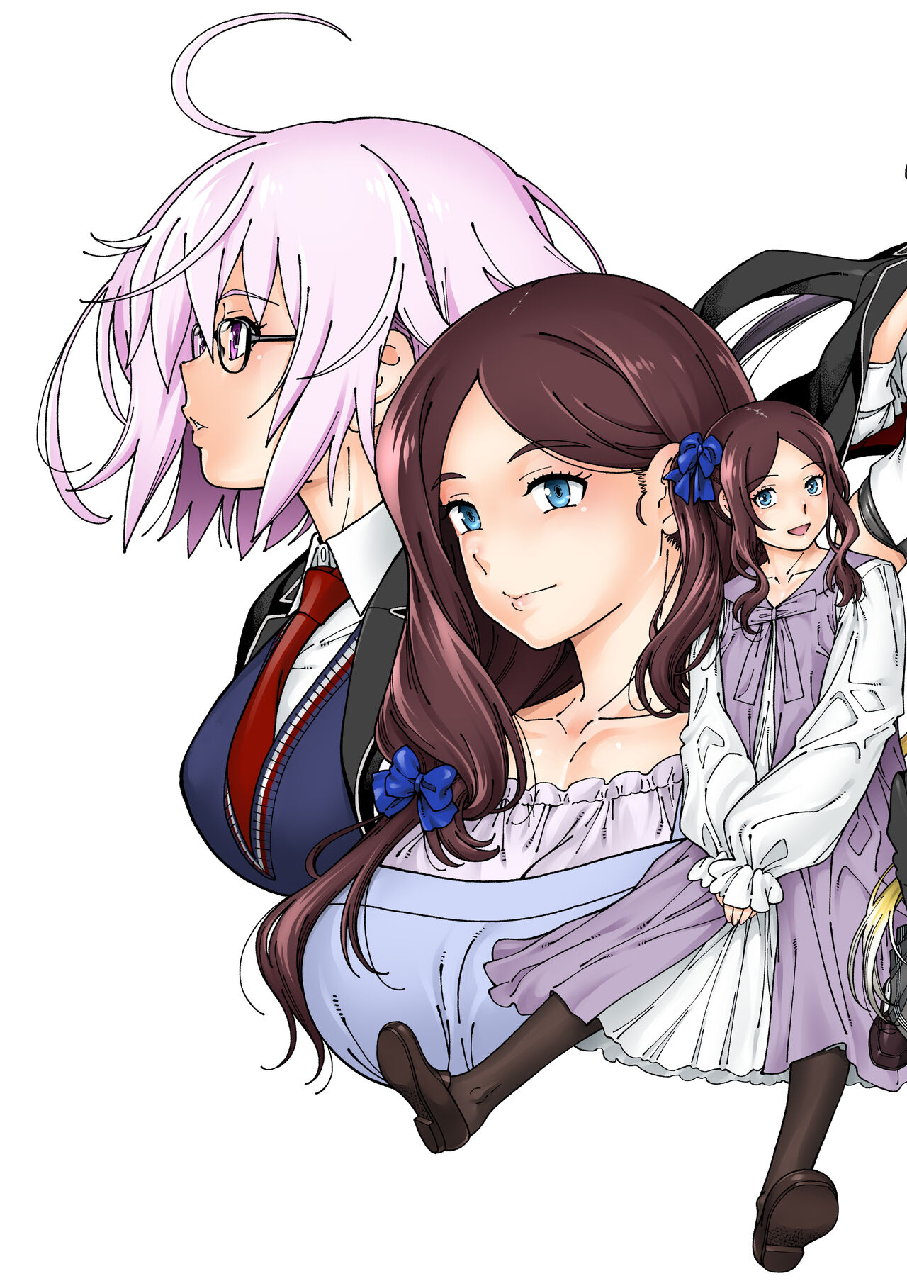 Kensou Ogawa Omake Manga Collection 3 page 102 featuring sadayo kawakami fate grand order parody - maid big breasts hentai manga - read online free