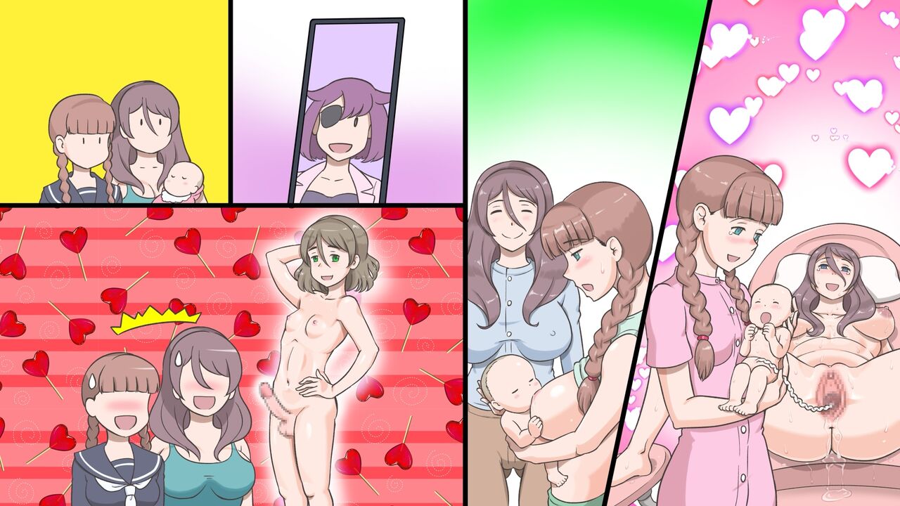 Futanari Syndrome ~Mama to Musume Kozukuri Kyoushitsu | Futanari Syndrome〜Mama and daughter child making classroom page 55 original parody - futanari big breasts hentai manga - read online free