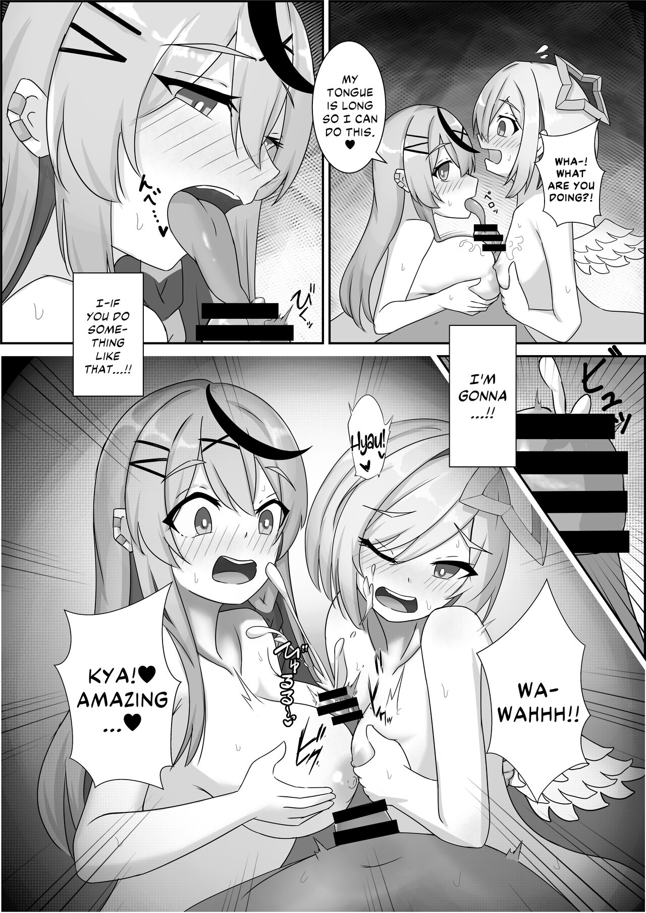 Kanaken Himitsu no Dokidoki Onsen Ryokou page 11 featuring amane kanata hololive parody - group ffm threesome hentai manga - read online free