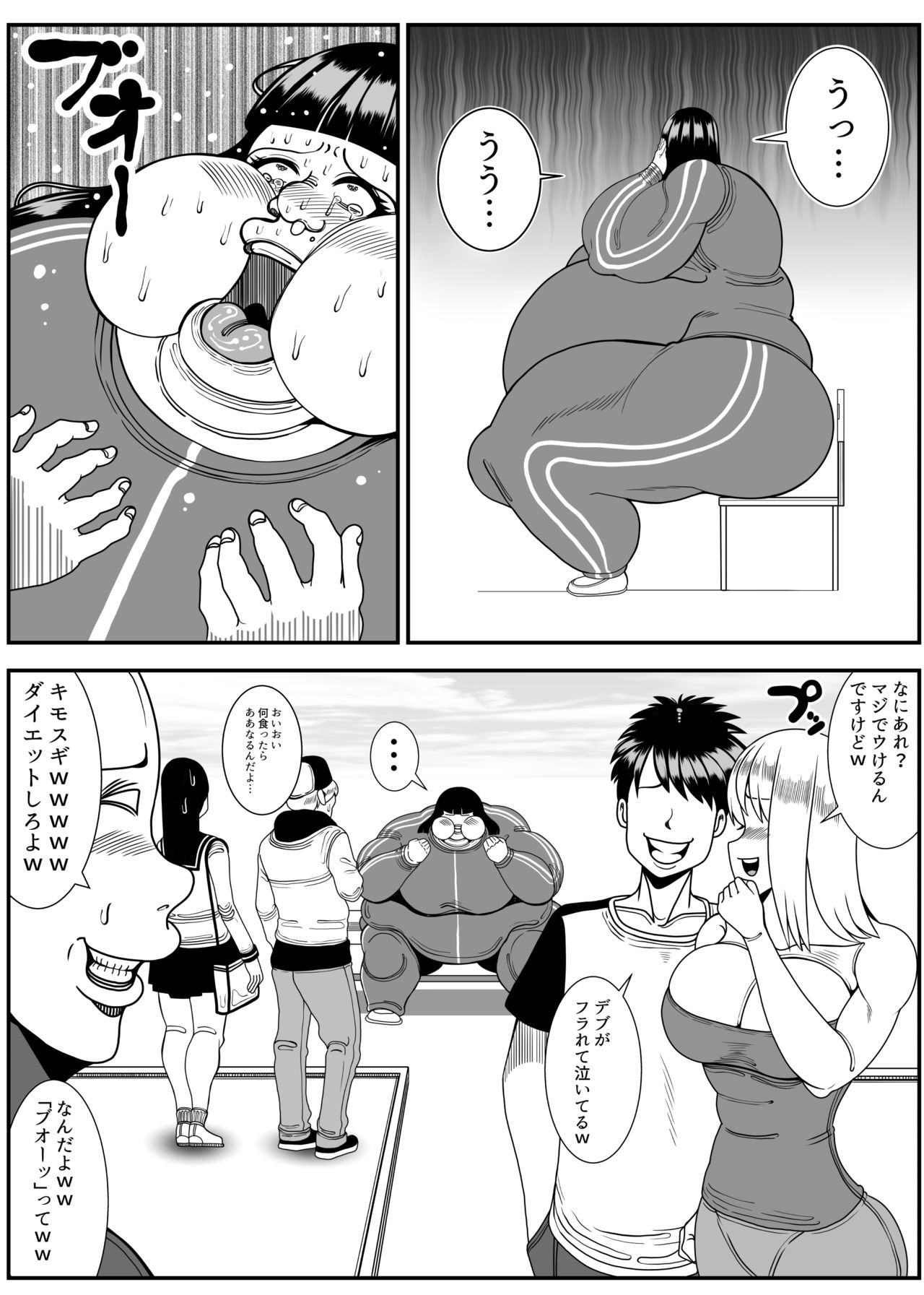 Weight gain machine | Himanka machine page 37 original parody - bbw weight gain hentai manga - read online free