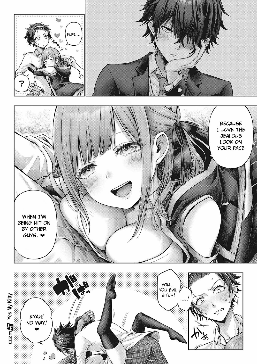 Yes My Kitty page 38 - kissing big breasts hentai manga - read online free