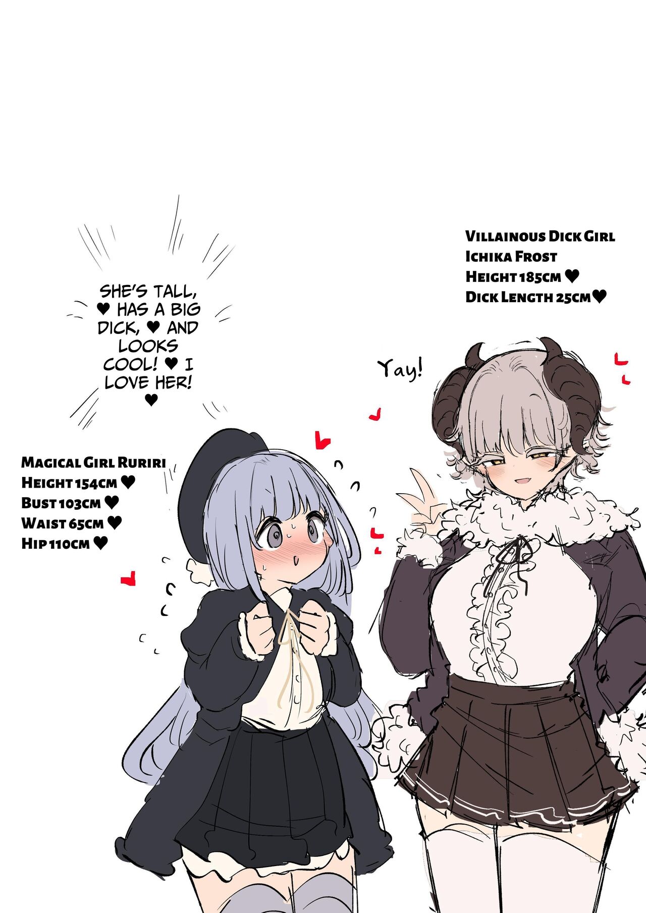 [Izumo Gasshuukoku (Momomo Gasshuukoku)] Futanari Ikemen Kaijin Onee-san Chinpo VS Menkui Henachoko Mahou Shoujo-chan | Handsome Futanari Monster Lady Dick VS Good-Looker Lovin' Novice Magical Girl [English] [Penguin Piper] page 30 original parody - futanari kissing hentai manga - read online free