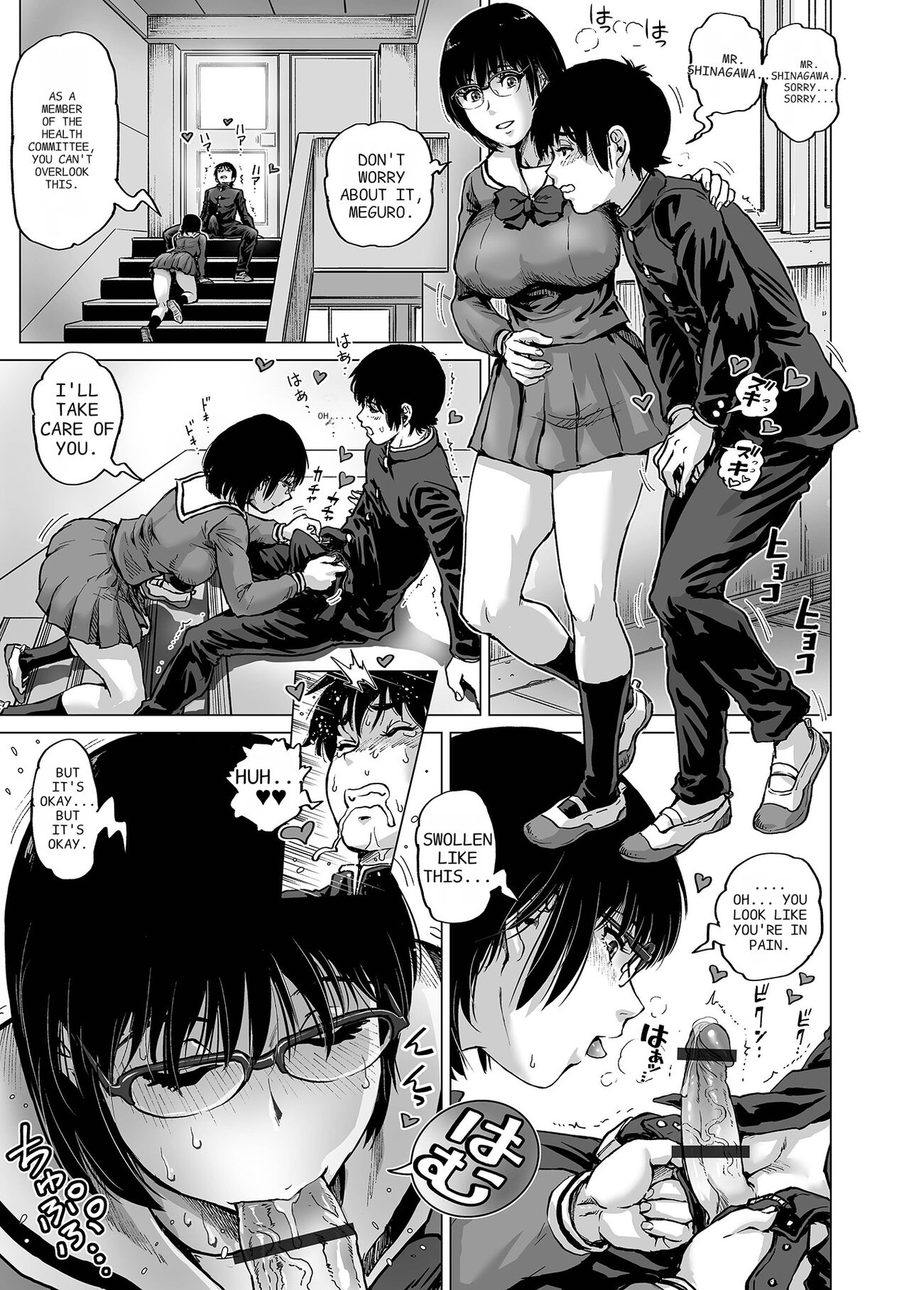 Sei no Yorokobi Sensei page 163 - big breasts group hentai manga - read online free