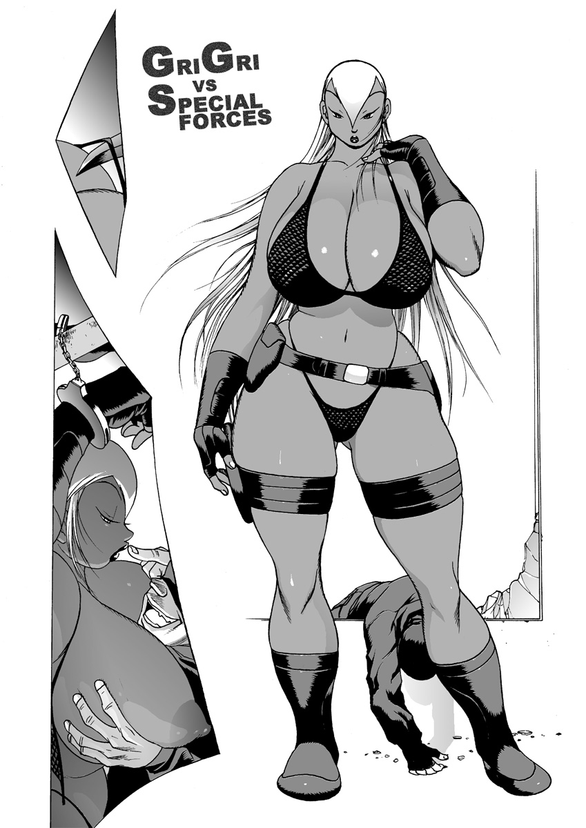 GG QUATRE vol.5 page 102 original parody - big breasts dark skin hentai manga - read online free